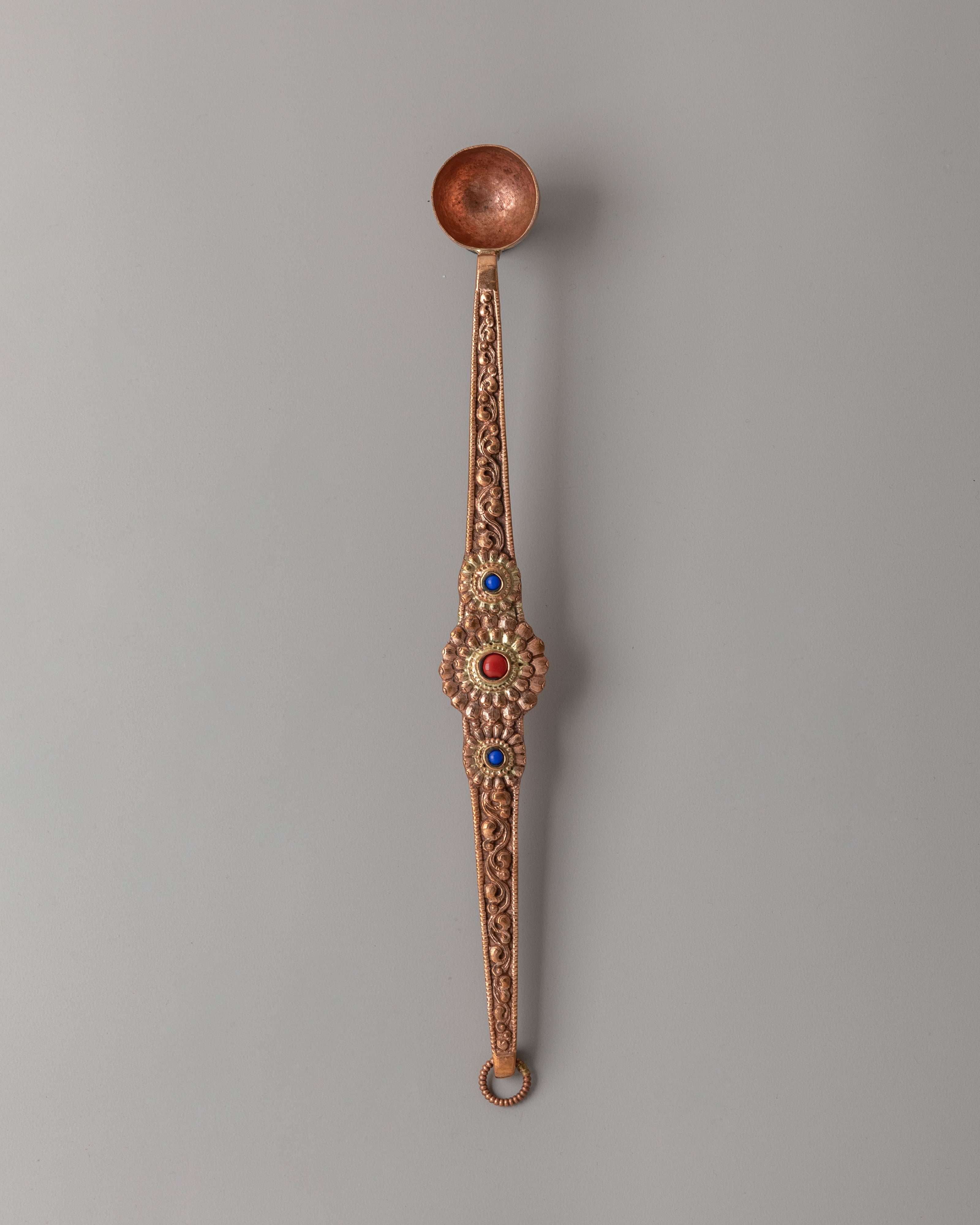 Handmade Spoon Set | Tibetan Decorative Spoon