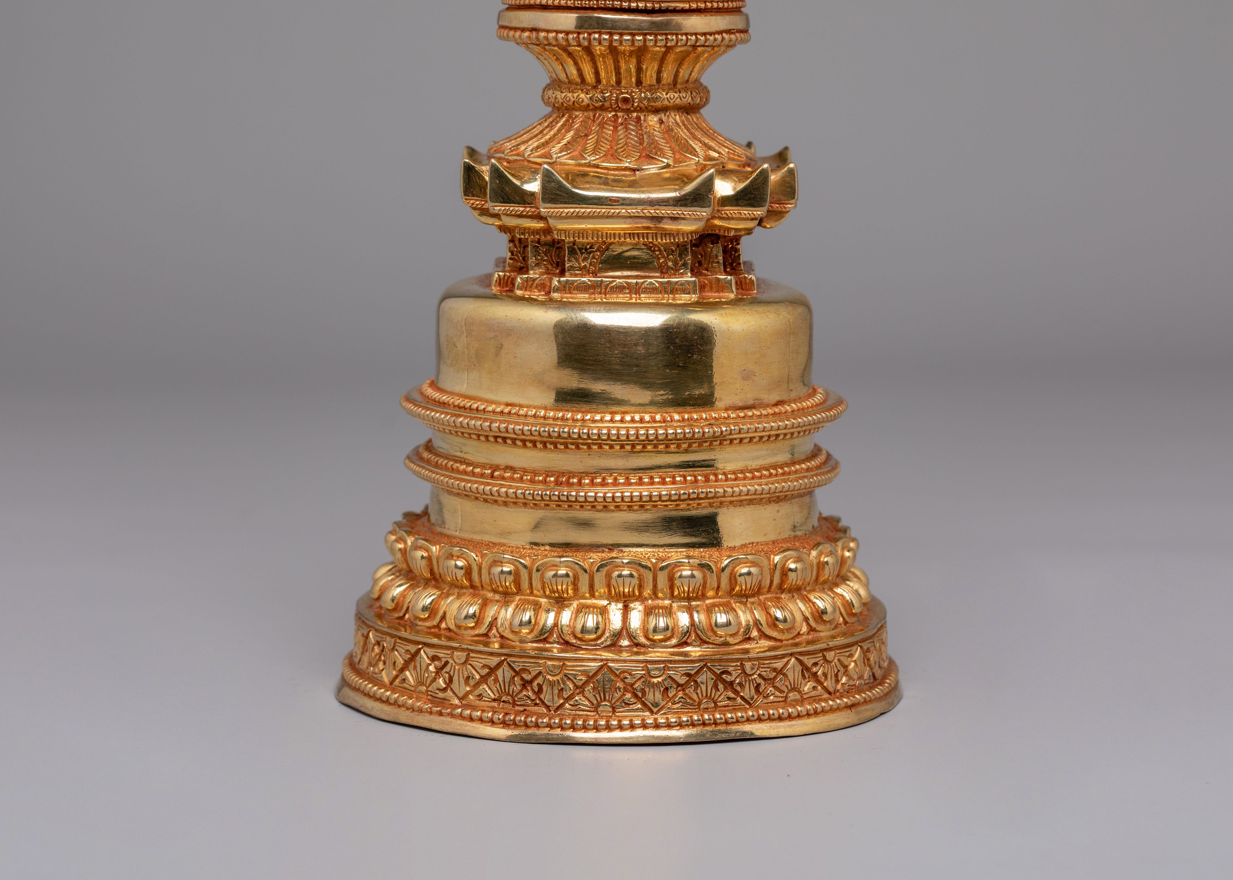 Sacred Kadampa Ritual Stupa | Tibetan Buddhist Shrine Decor