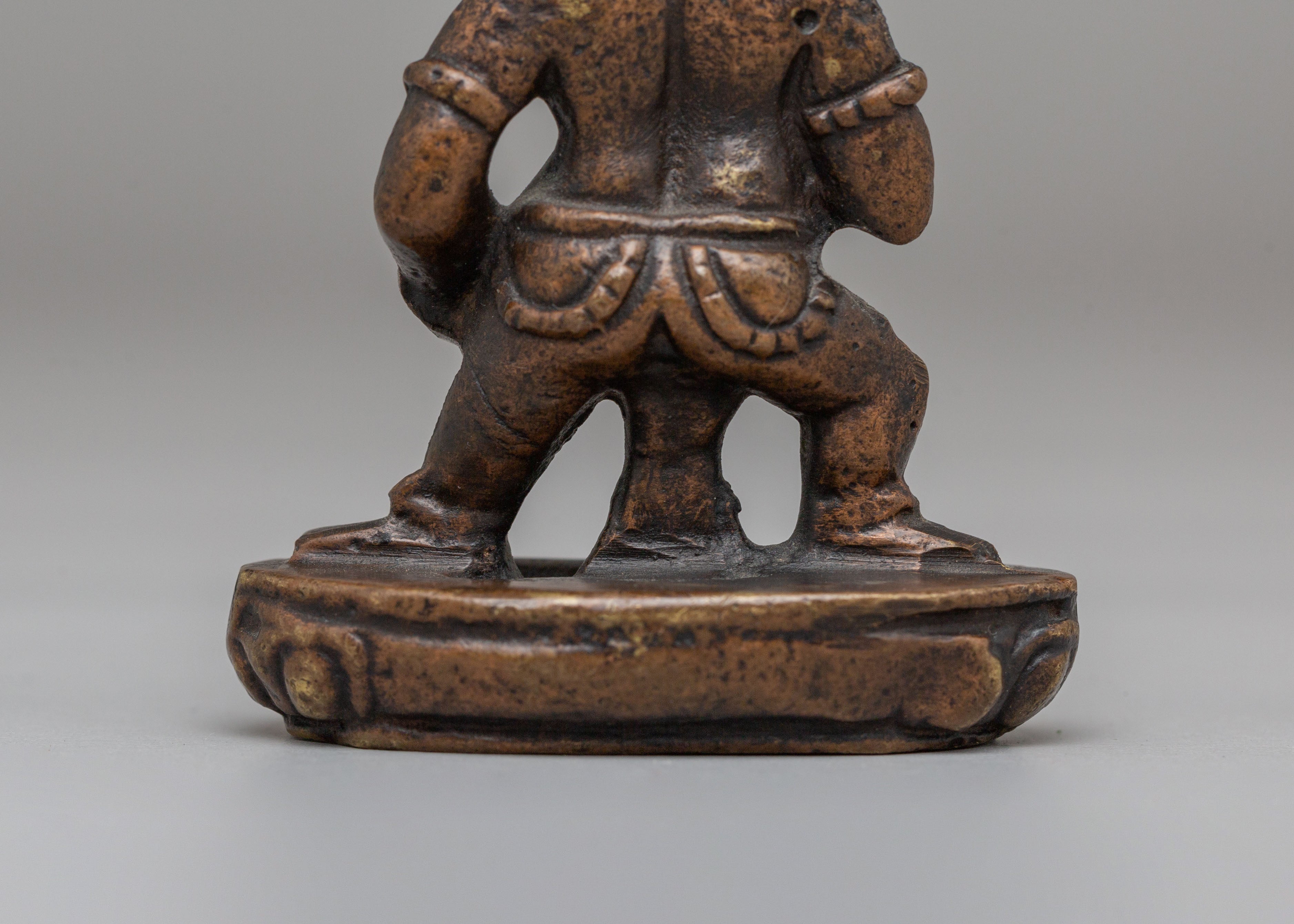 Black Dzambhala Deity Statue | The Fierce Protector of Wealth