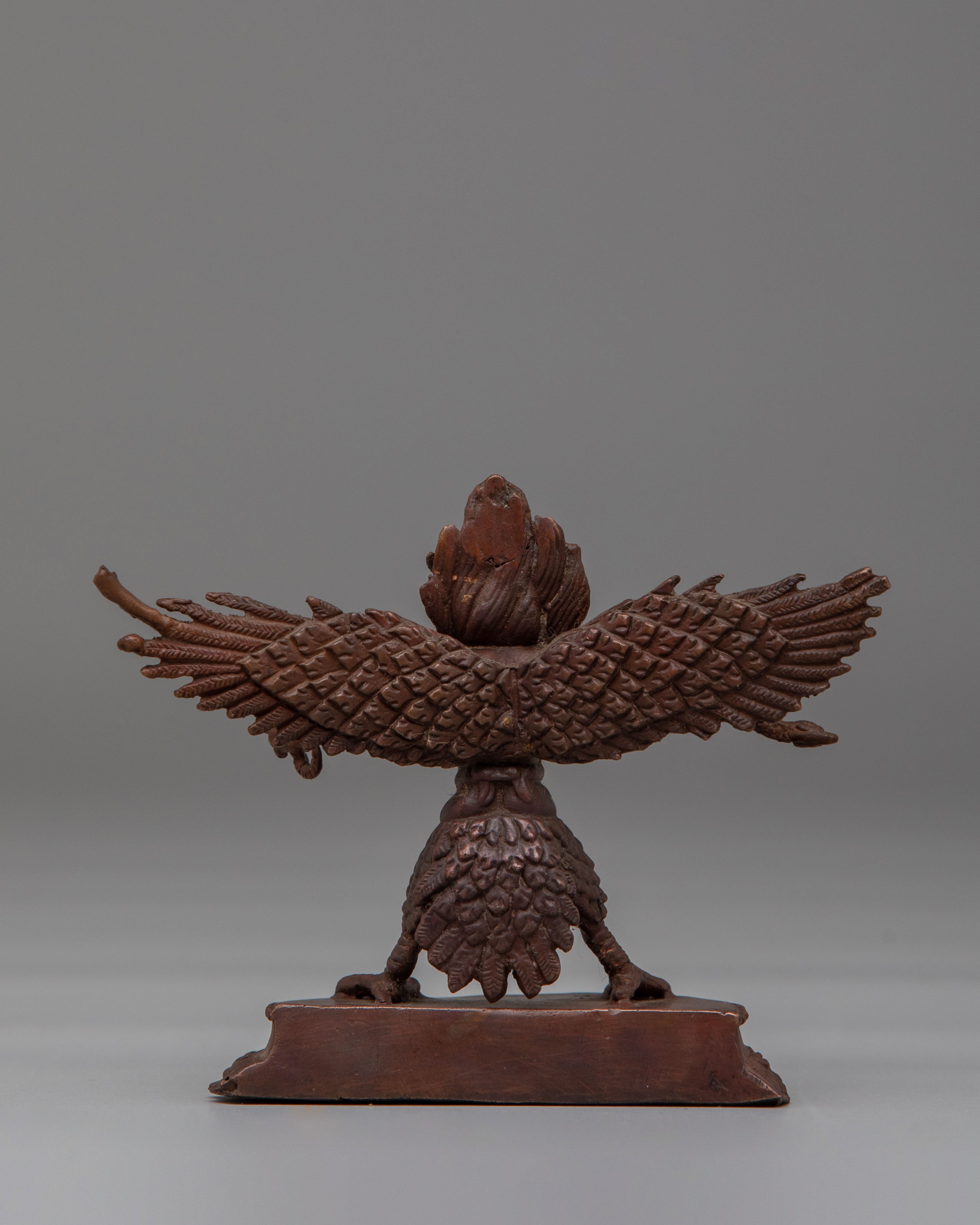 Tibetan Sacred Garuda Statue | Mythical Bird Deity of Wisdom and Protection