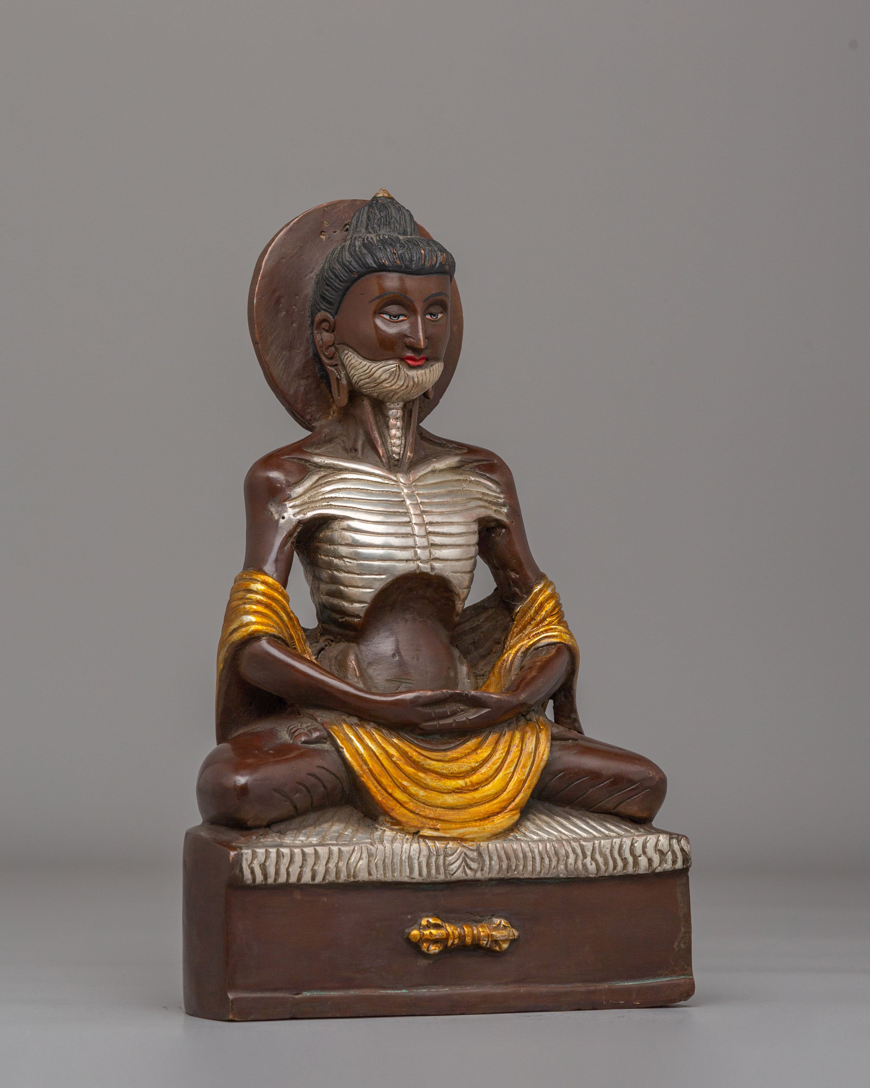 Spiritual Fasting Buddha Altar Statue | Symbol of Purity & Devotion