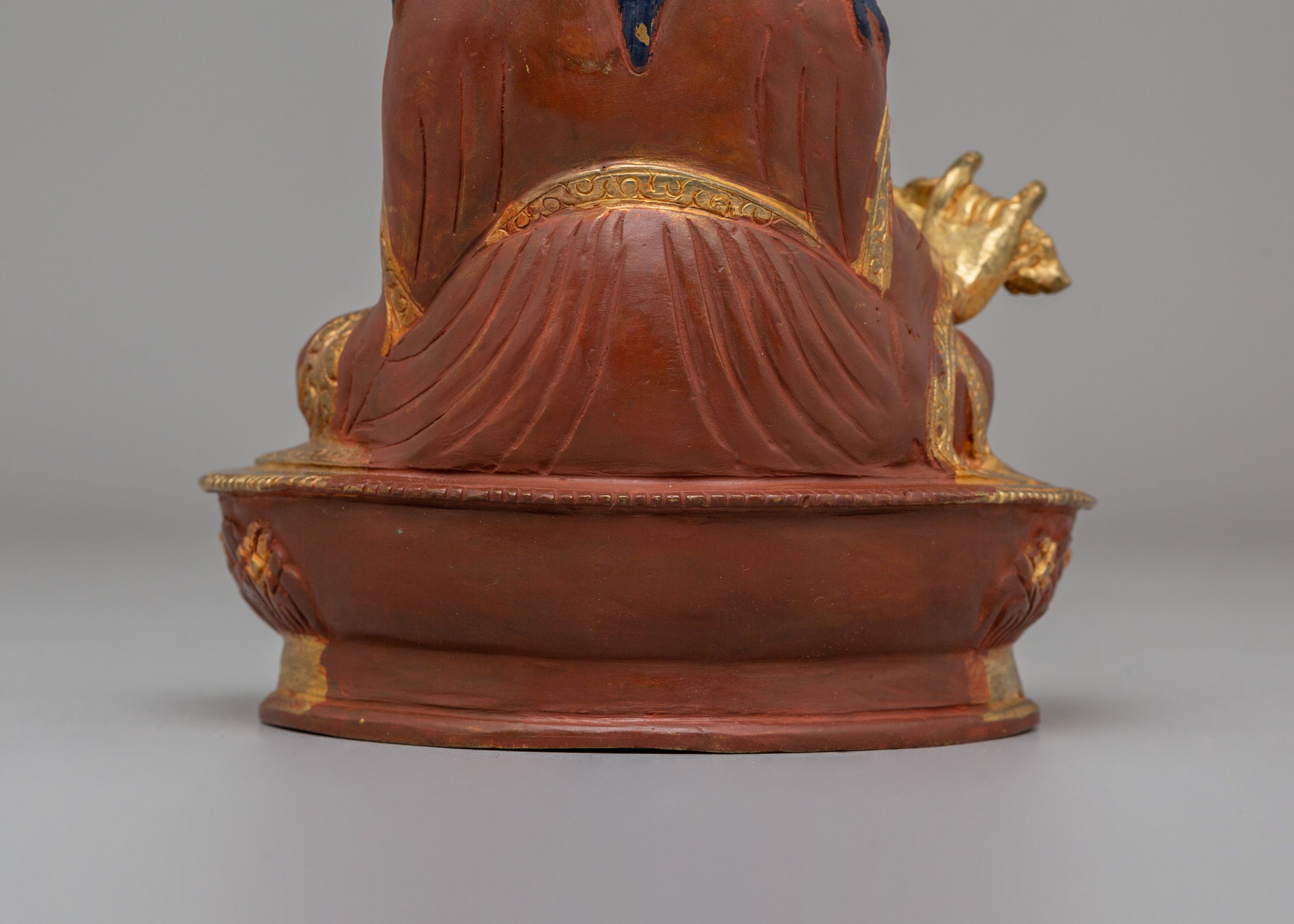 Vajrayana Guru Rinpoche Statue | Himalayan Buddhist Decor