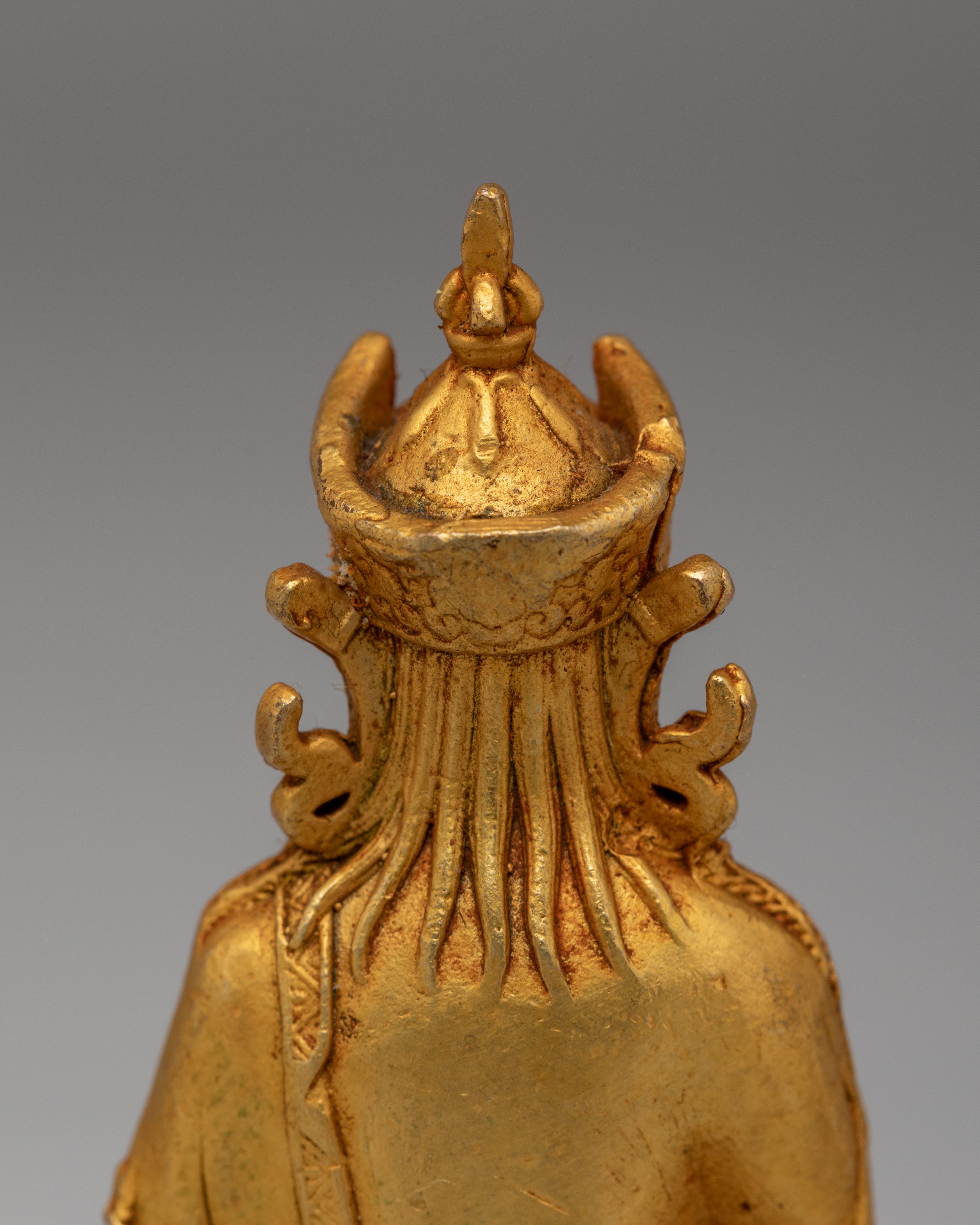 Ceremonial Tsokye Dorje Shrine Sculpture | Tibetan Spiritual Decor