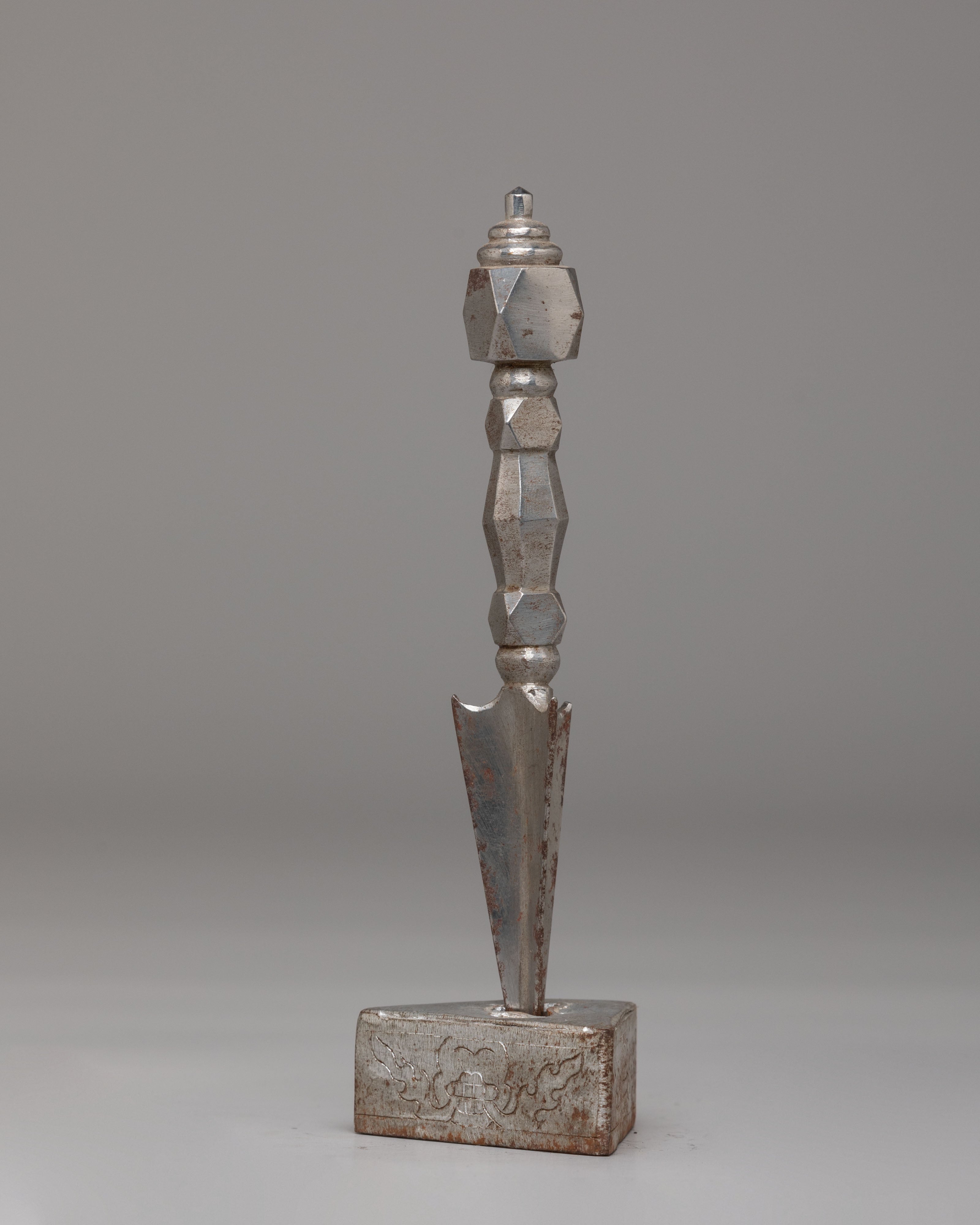 Buddhist Protection Phurba | Sacred Ritual Dagger for Spiritual Practice
