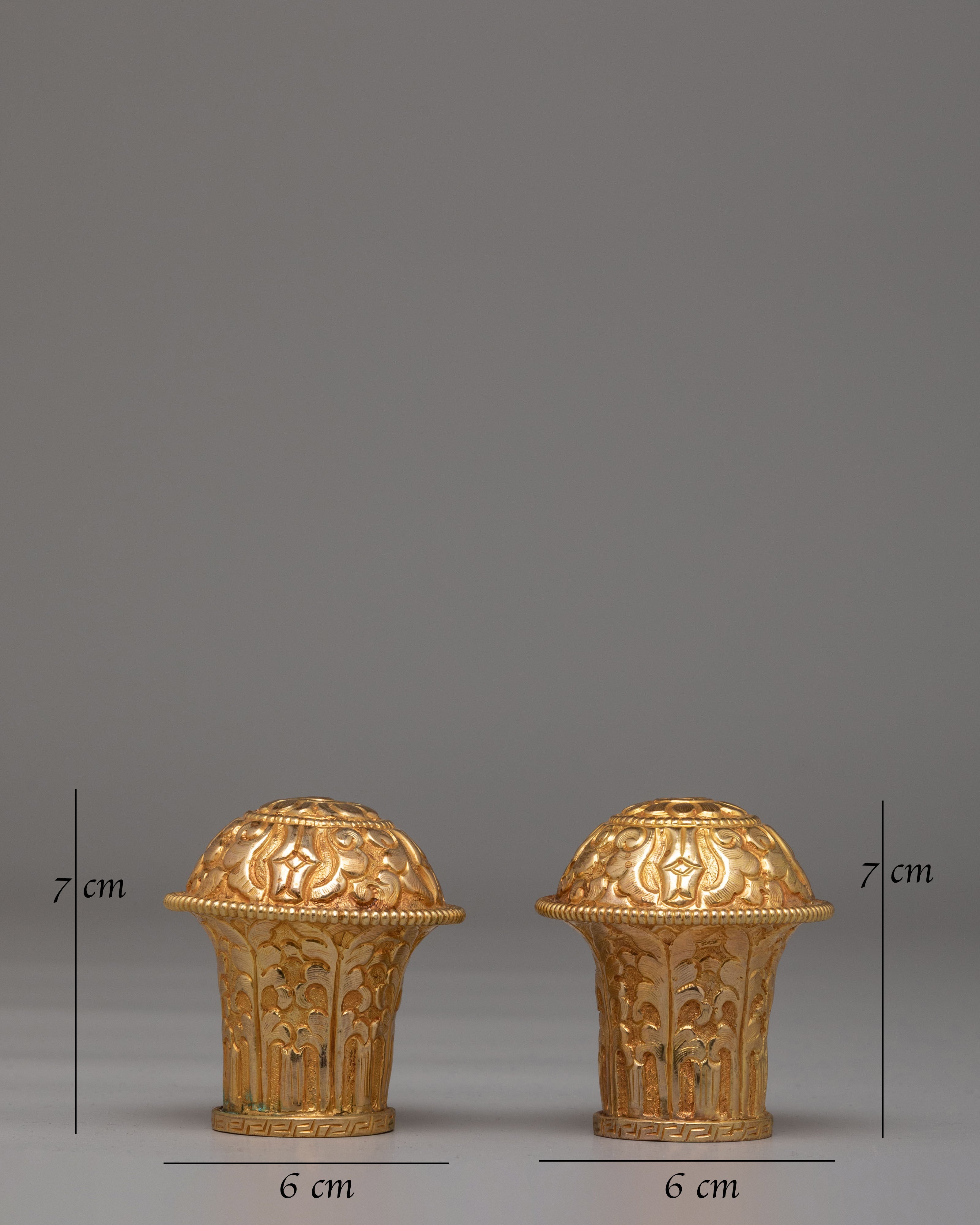 Brocade Stick Cap for Buddhist Ceremonies | Symbol of Wisdom and Spiritual Purity
