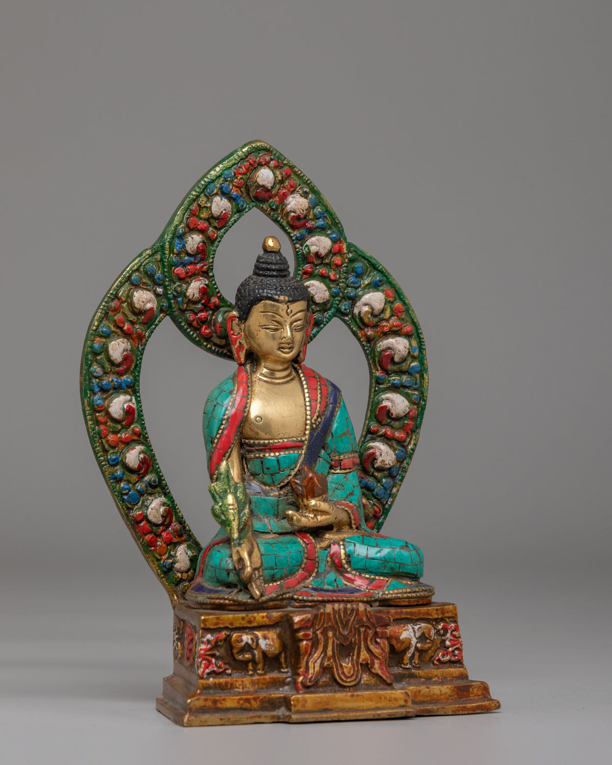 Spiritual Sangye Menla statue | Altar Meditation Home Decor
