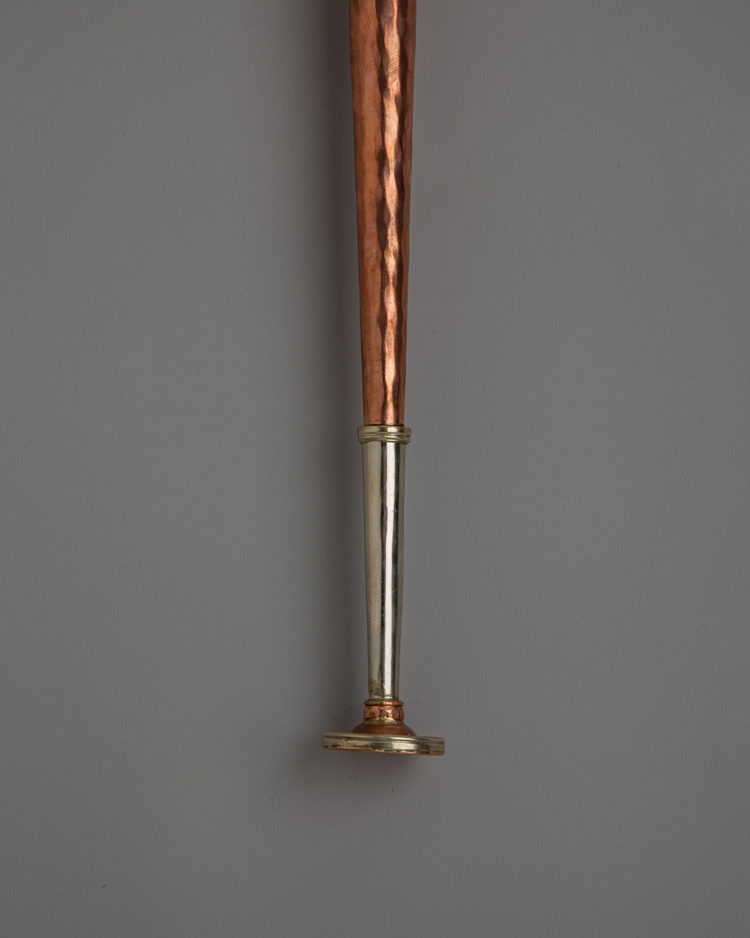 Sacred Buddhist Kangling Horn | Ritual Trumpet for Altar and Meditation
