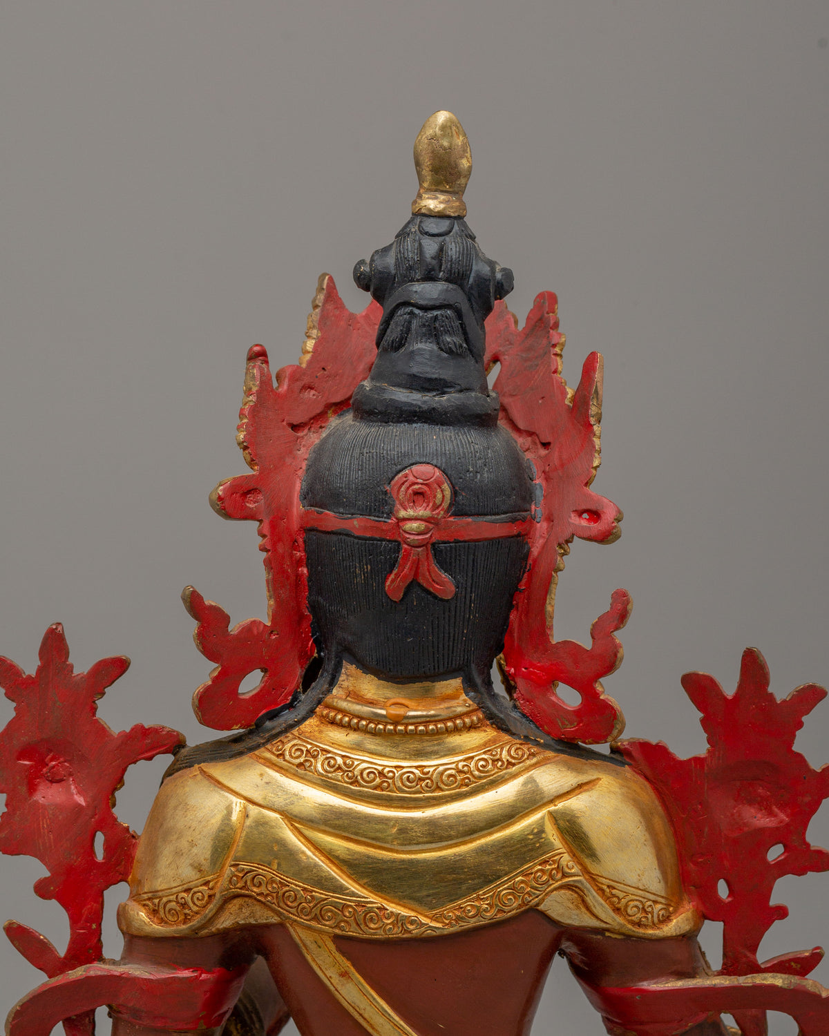 Tibetan Healing Deity White Tara Statue | Handcrafted Spiritual Decor