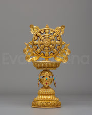 Dharma Wheel Vase