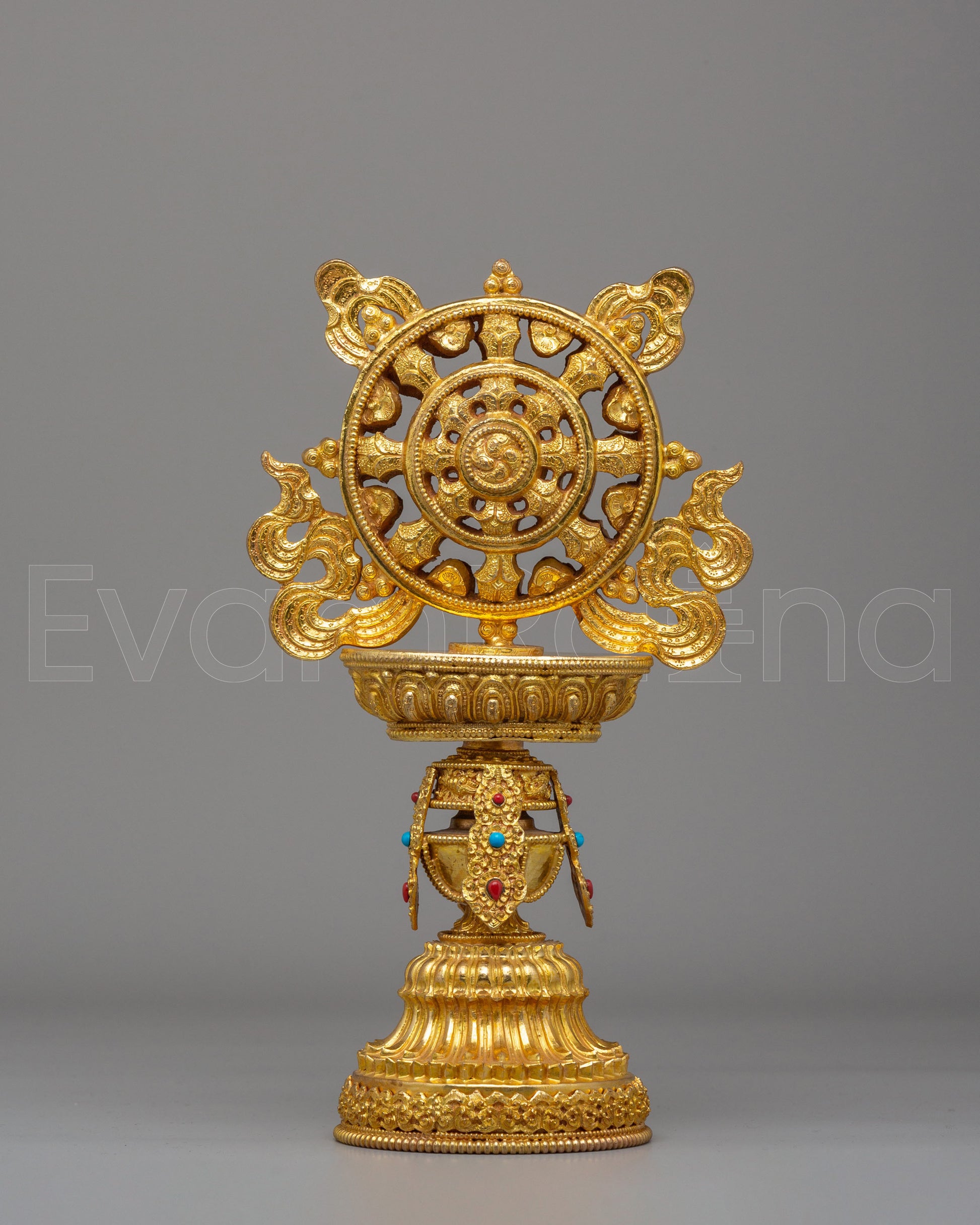 Dharma Wheel Vase