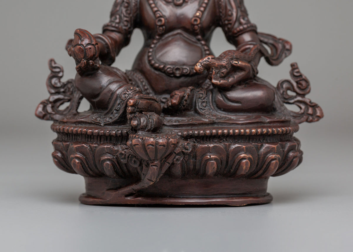 Tibetan Dzambhala Deity Statue | Wealth Deity Sculpture