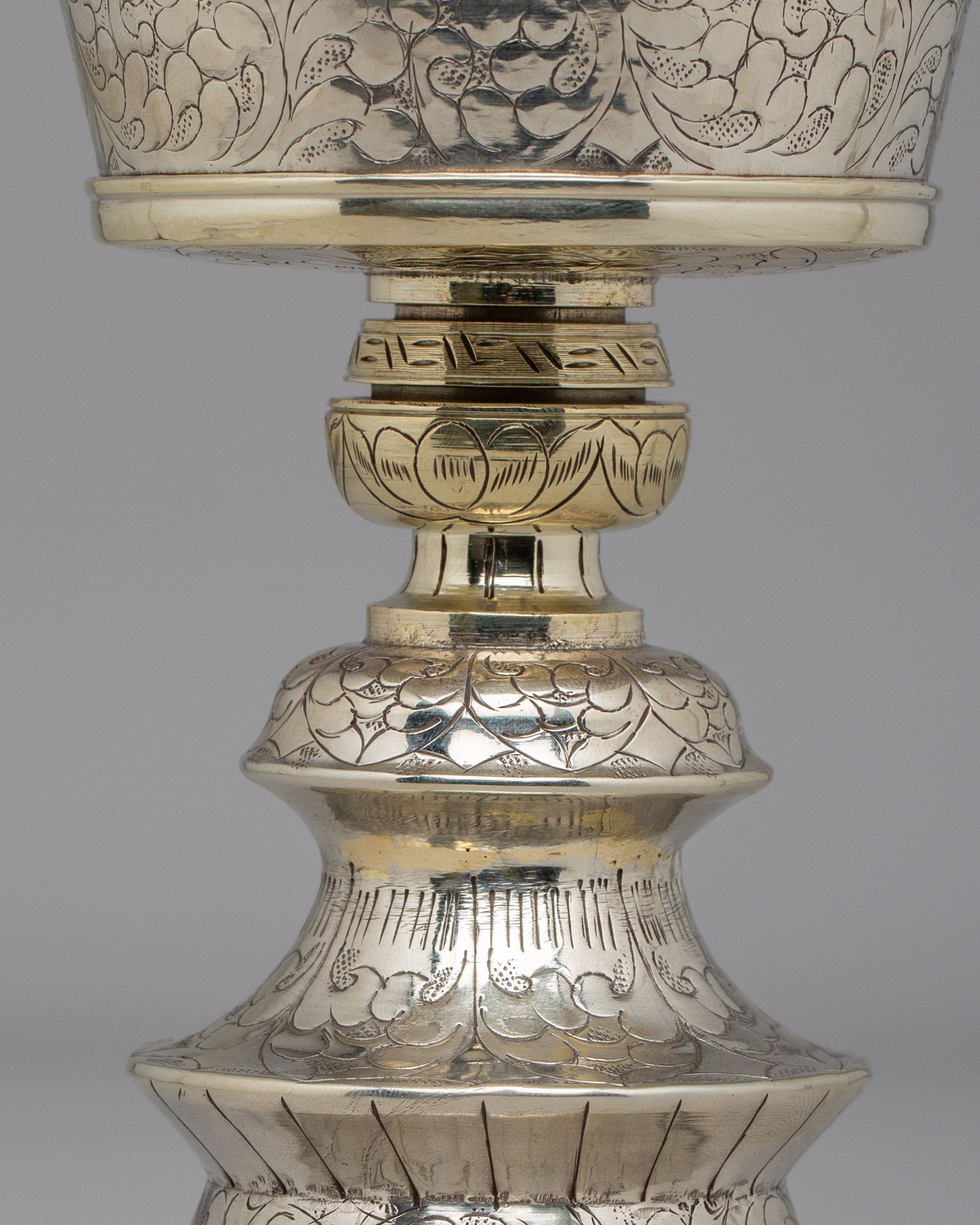 Handmade Himalayan Butter Lamp Set | Traditional Buddhist Light Offering