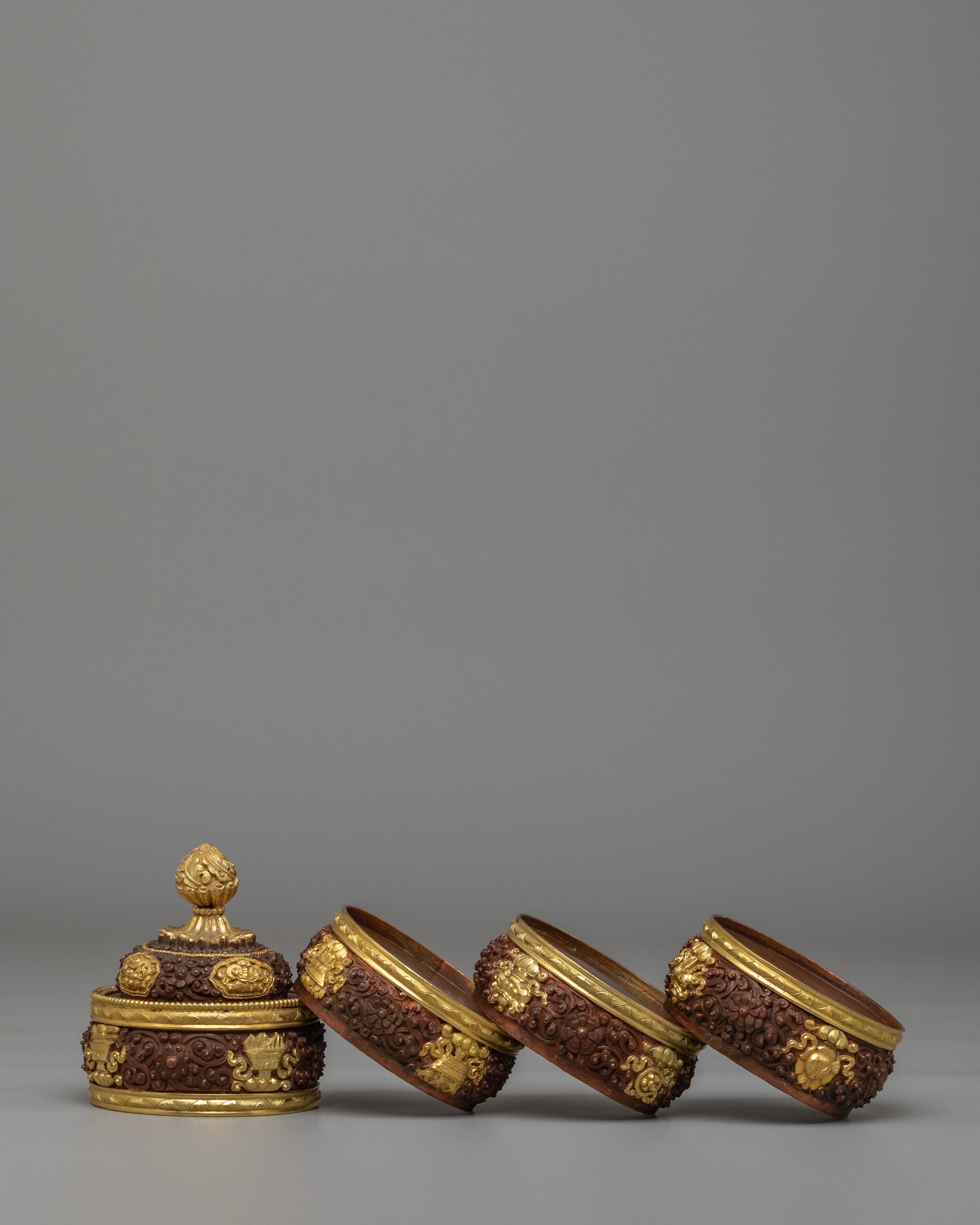 Spiritual Dhupur Rice Pot | Tibetan Ritual Vessel