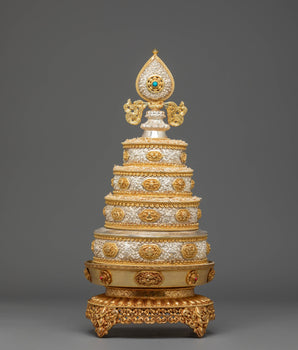 Tibetan Buddhist Mandala Set for Decor