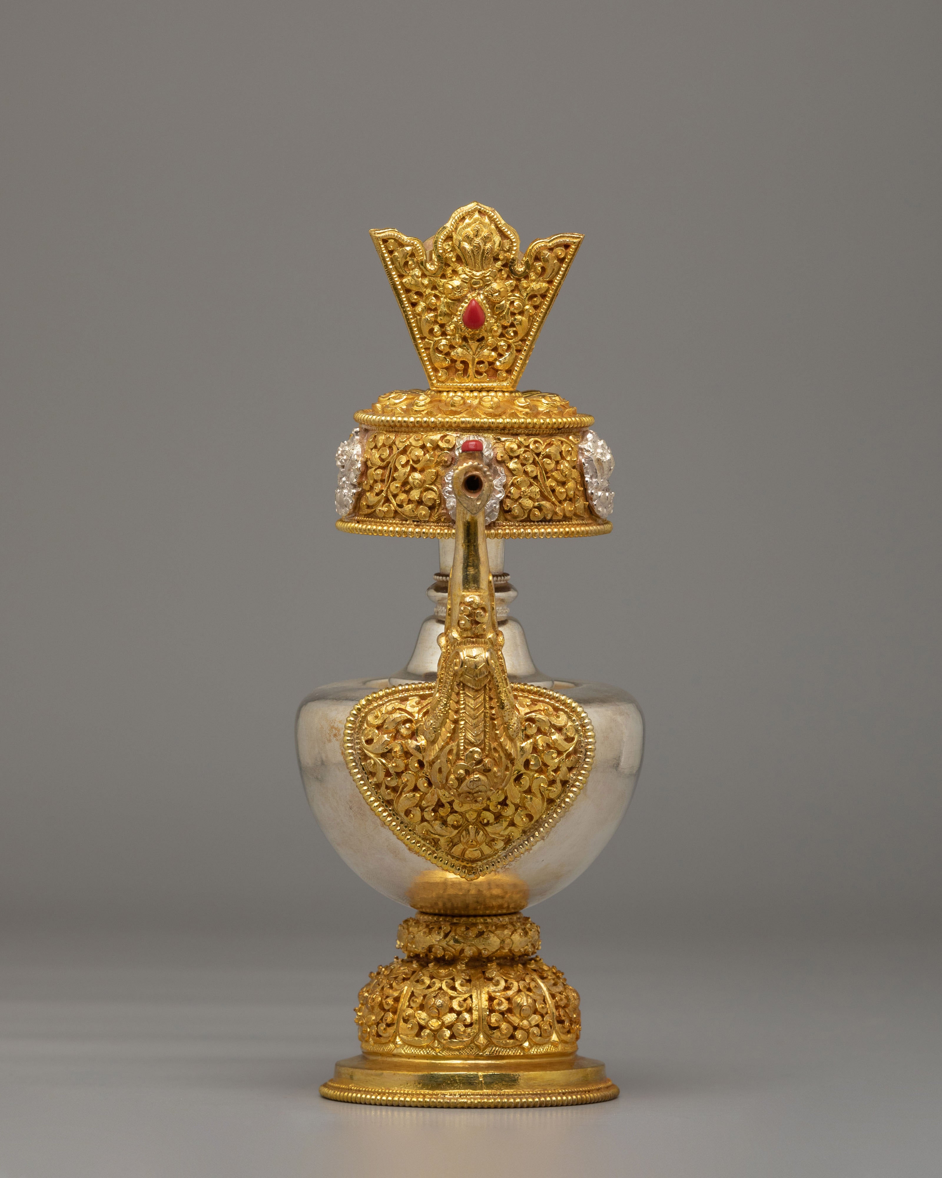 Handcrafted Ritual Bhumba Set | Spiritual Offering Vessels for Sacred Ceremonies