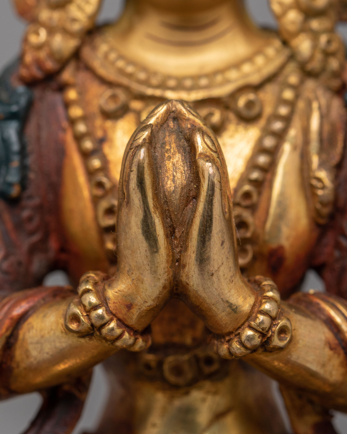 Handcrafted Chenrezig Sculpture | Compassionate Bodhisattva Statue