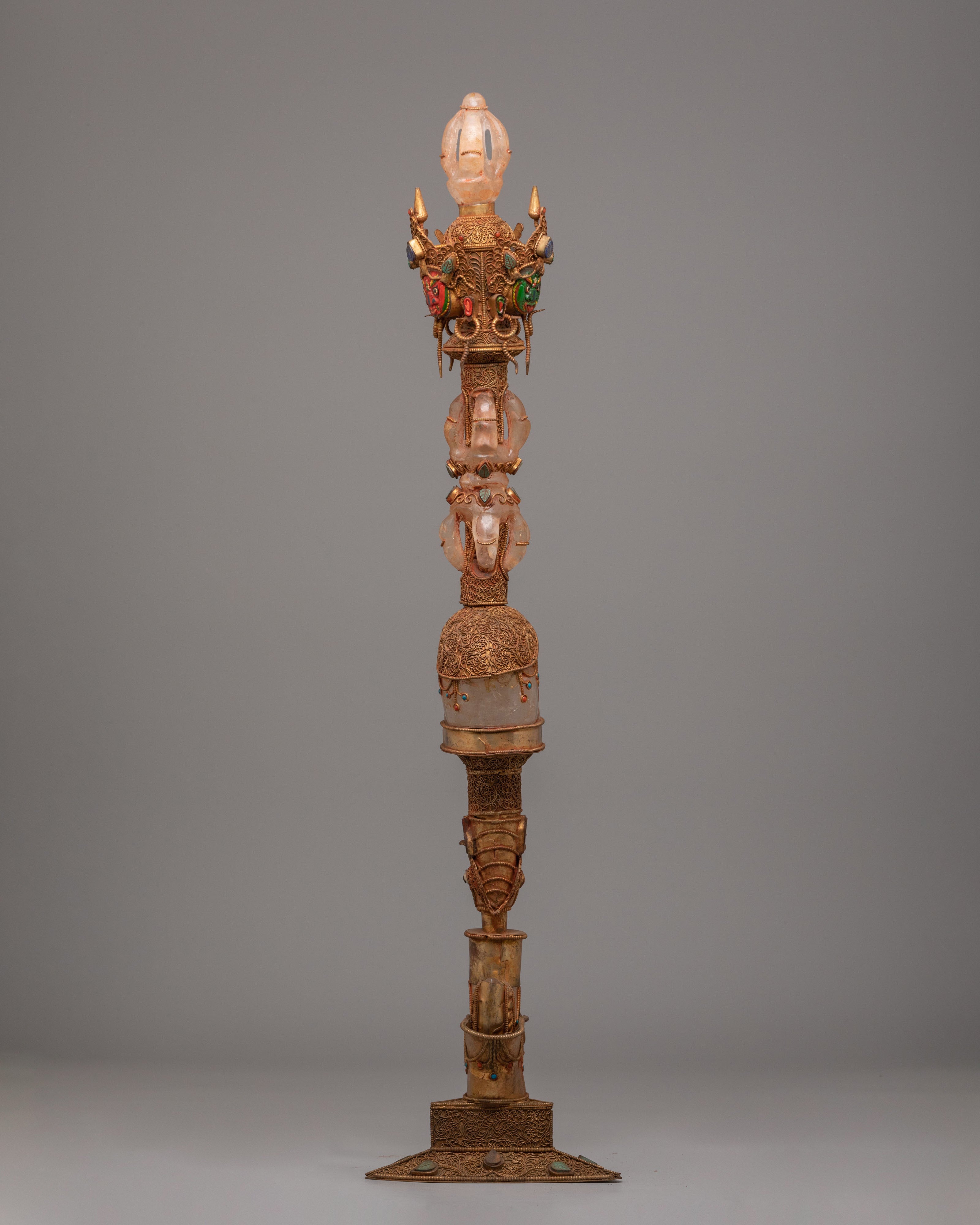 Sacred Buddhist Phurba for Ritual | Traditional Buddhist Ceremonial Dagger
