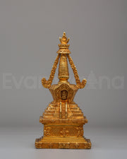 Buddha Descend From Heaven Stupa