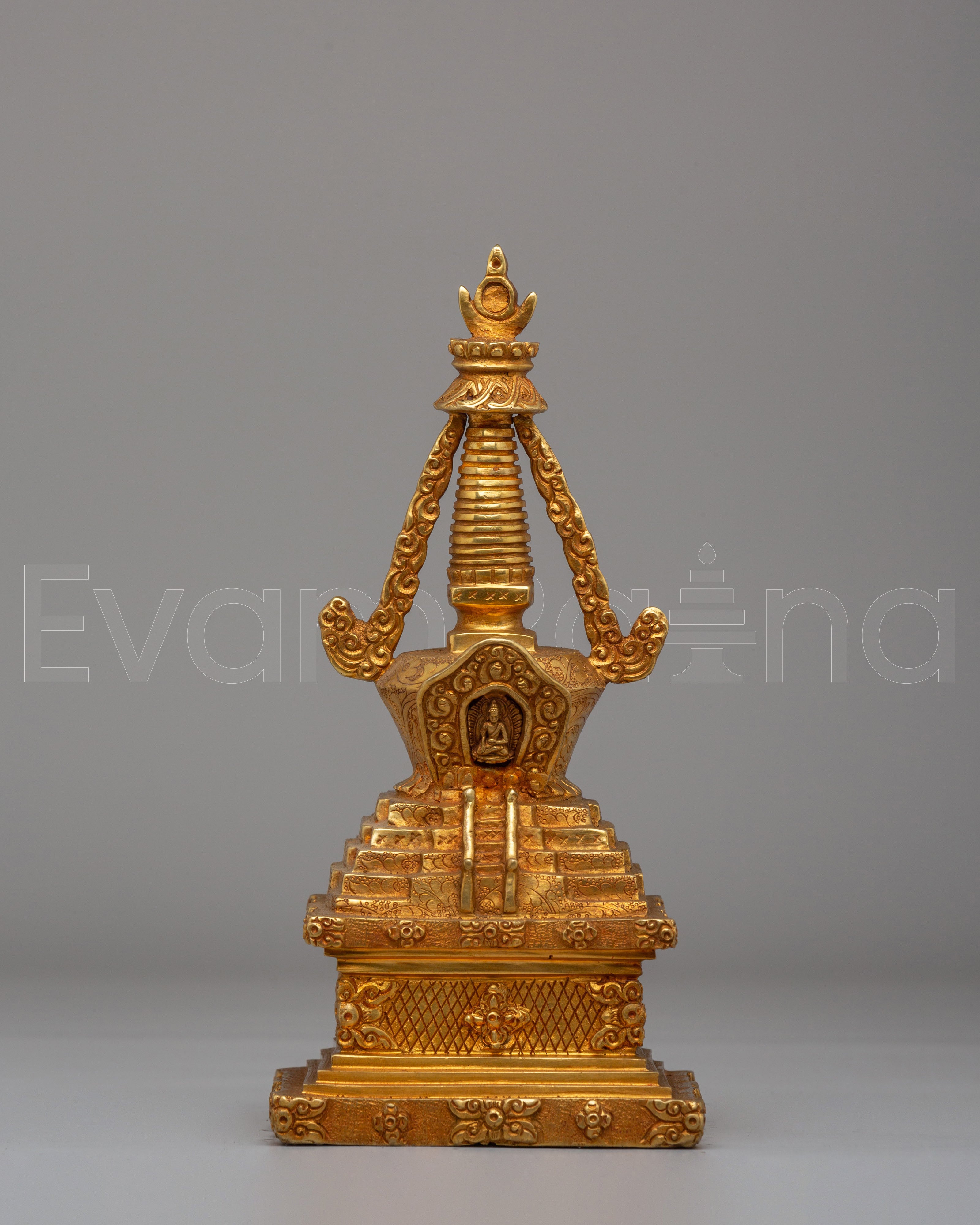 Buddha Descend From Heaven Stupa