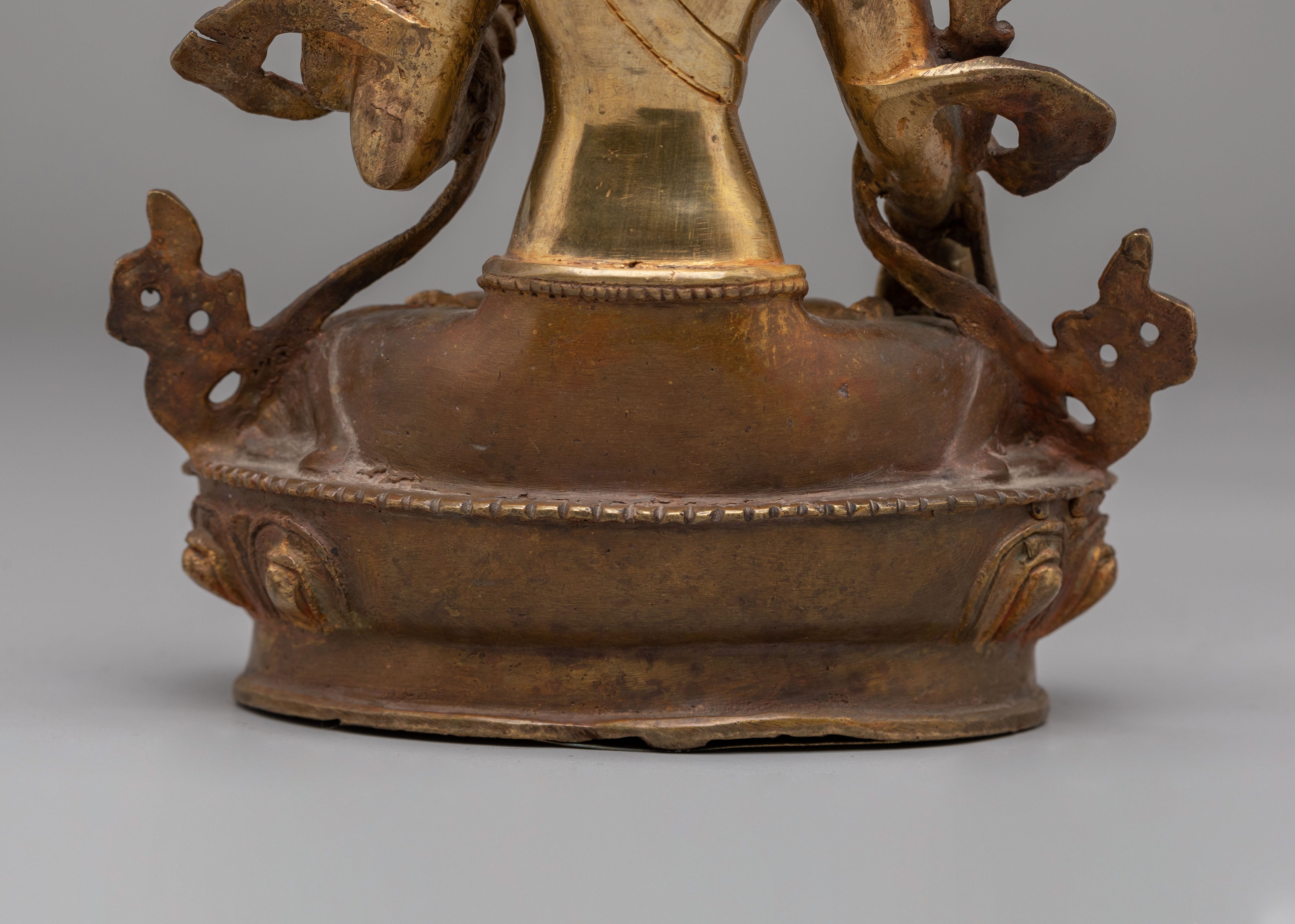 Traditional Spiritual White Tara Sculpture | Tibetan Buddhist Deity Figurine