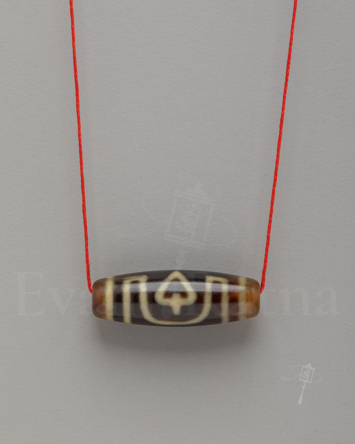 Traditional Buddhist Beads Locket | Agate Dzi Beads Spiritual Jewelry