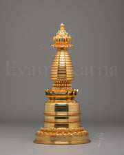 Handmade Kadampa Stupa