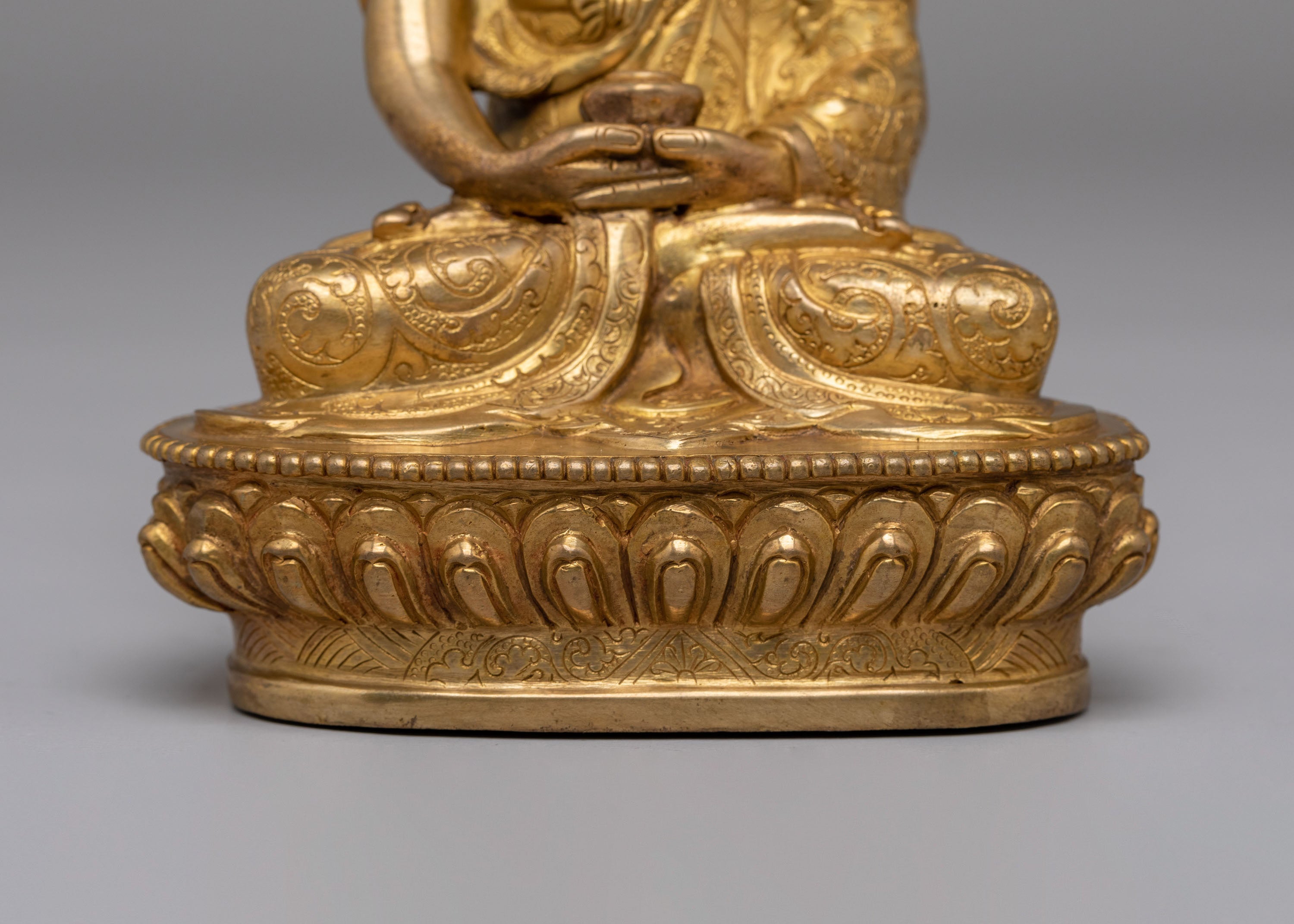 Handmade Amitabha Buddha Deity Statue | Tibetan Buddhist Art