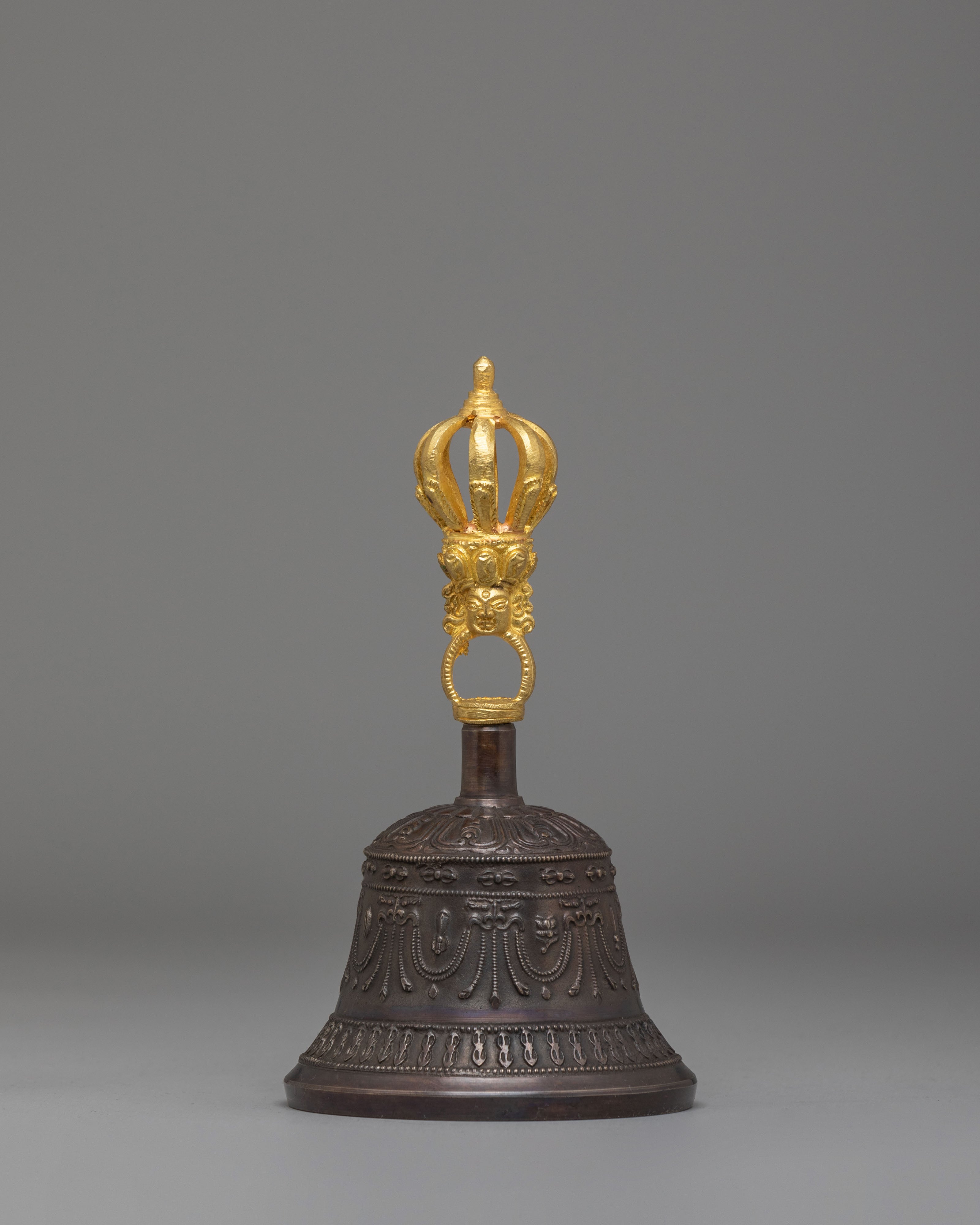 Buddhist Ceremonial Vajra and Bell | Spiritual Ritual Tools for Meditation