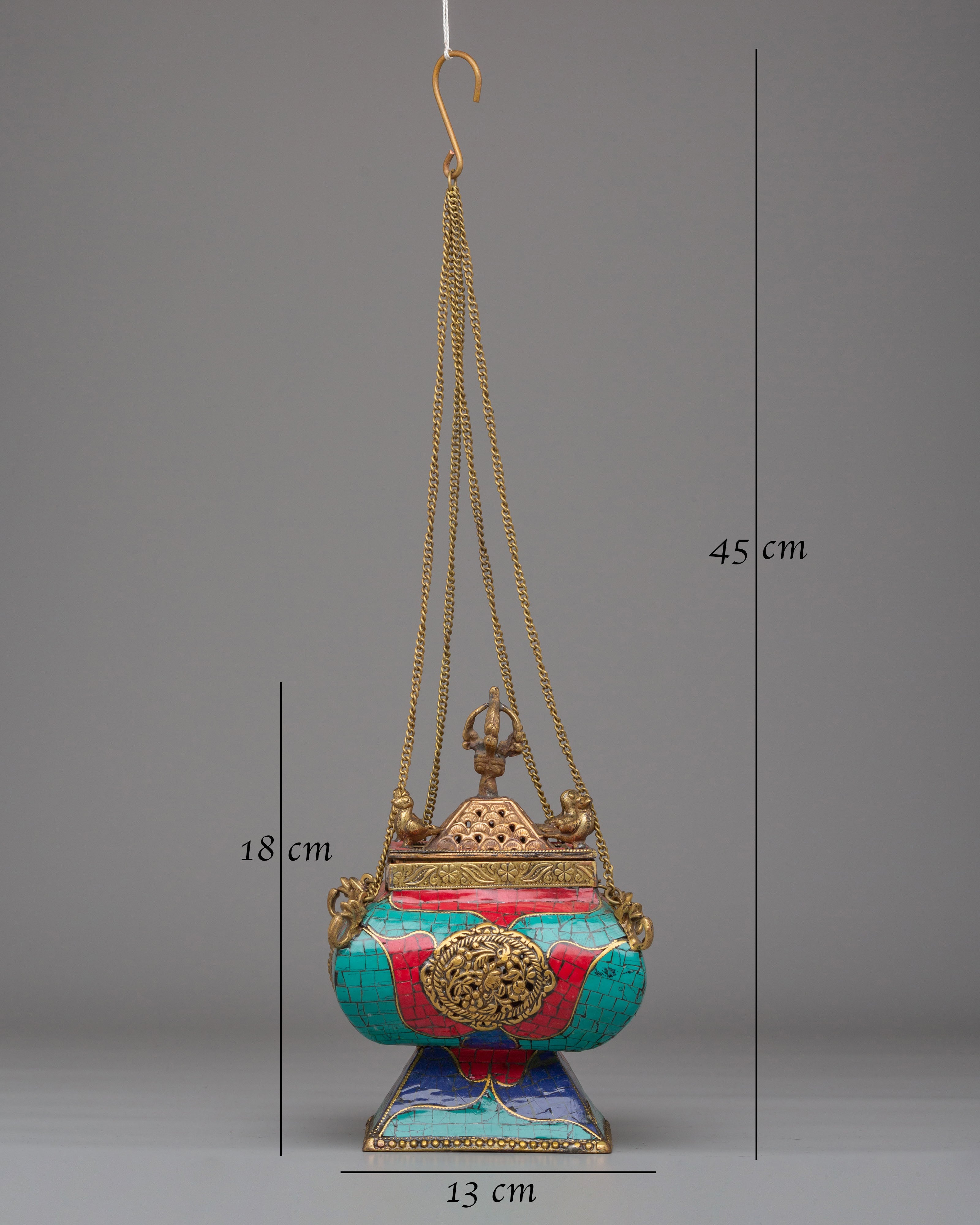 Handmade Tibetan Incense Holder | Ritual and Meditation