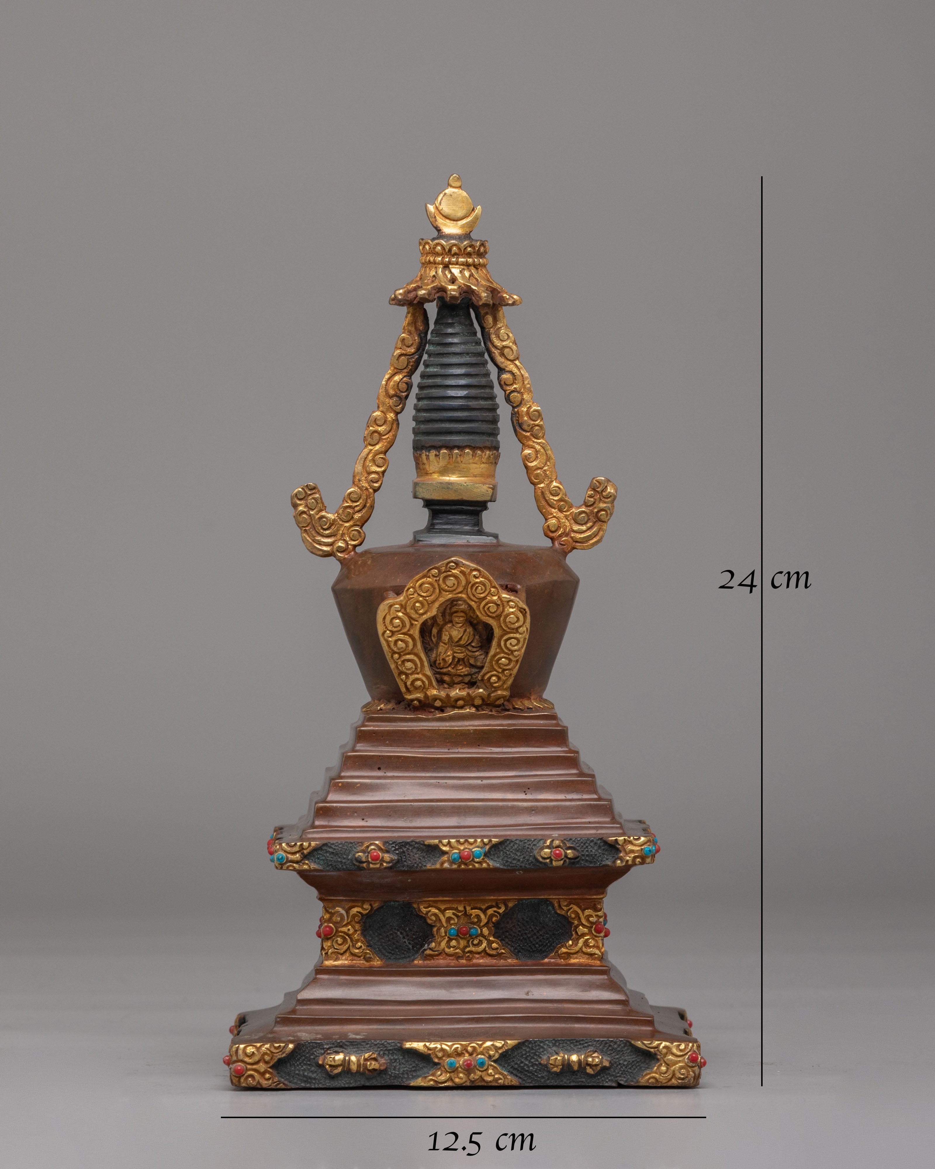 Himalayan Ritual Enlightenment Stupa | Sacred Symbol of Spiritual Awakening