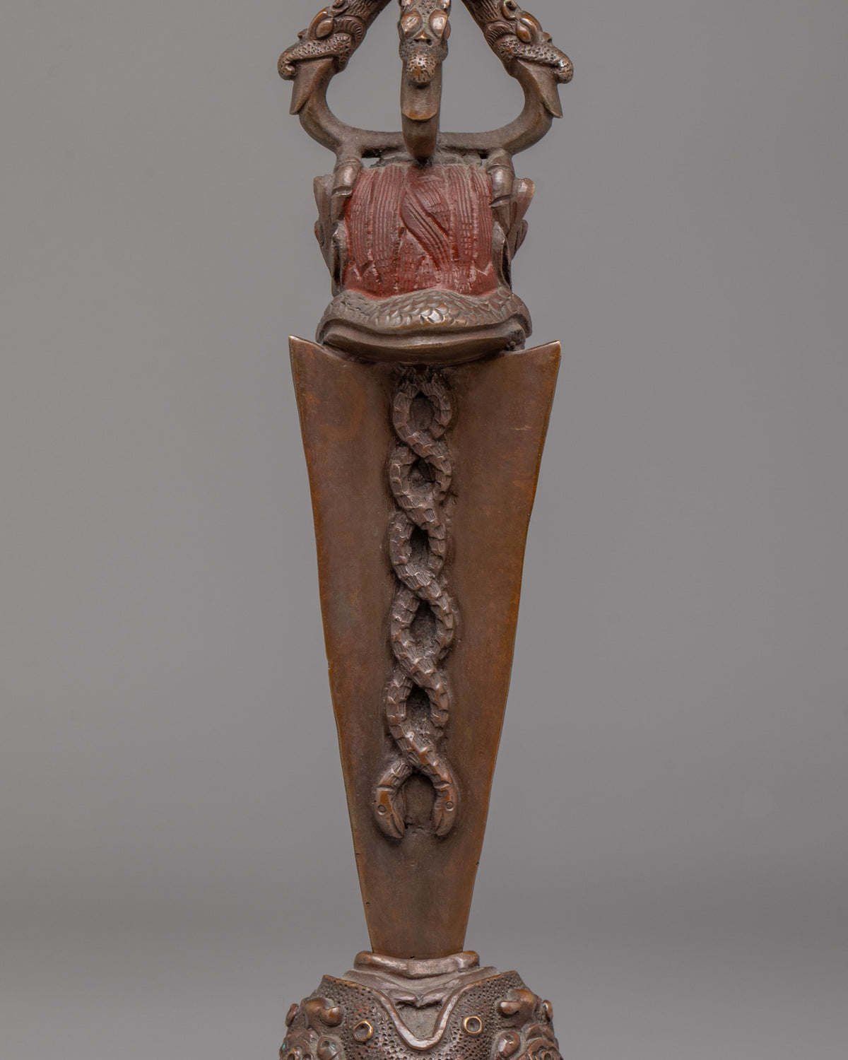 Himalayan Buddhist Ritual Phurba | Tibetan Dagger for Spiritual Protection