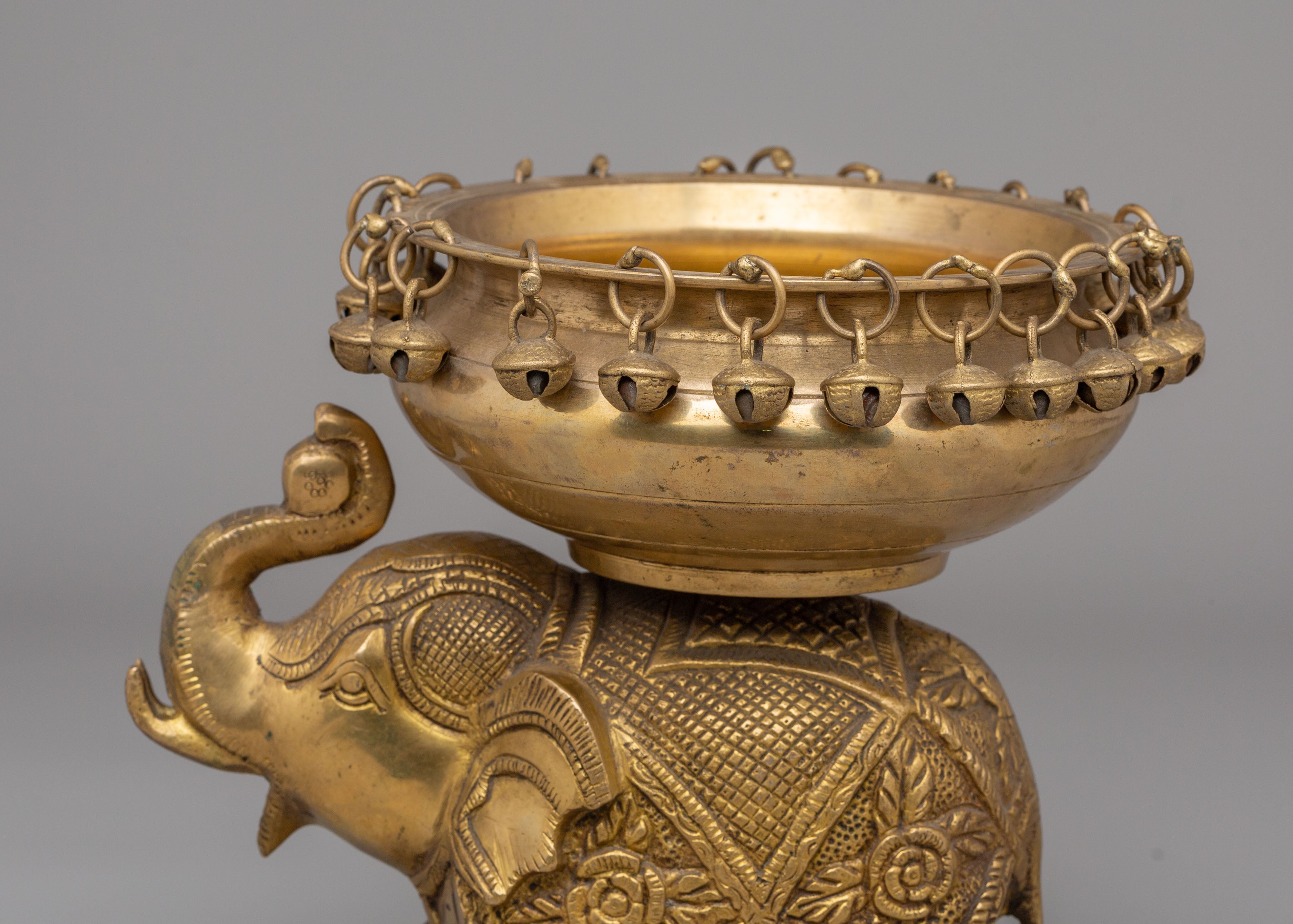 Handmade Urli Bowl | Brass Home Altar Decor