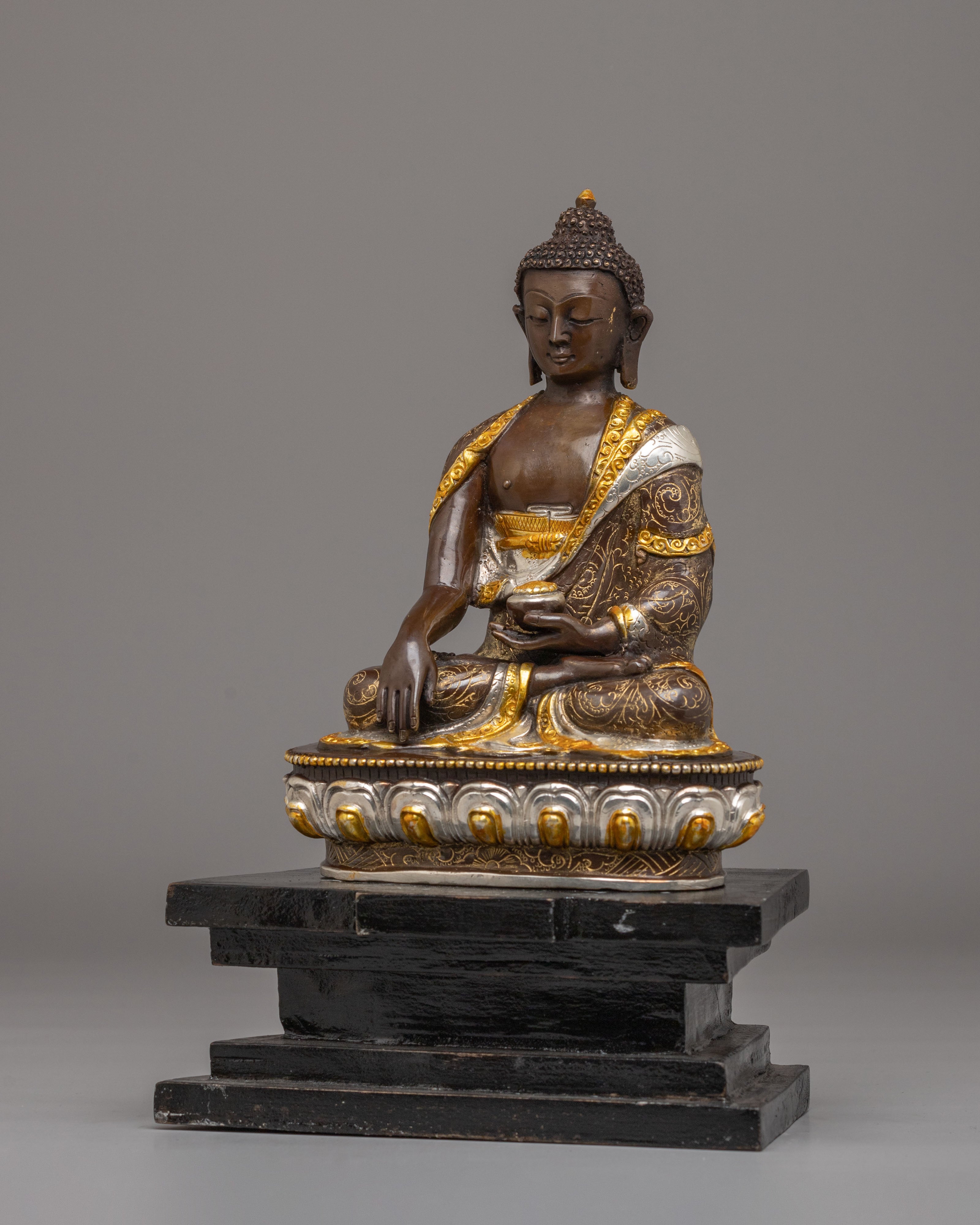 Sacred Shakyamuni Buddha Altar Figurine | Buddhist Art