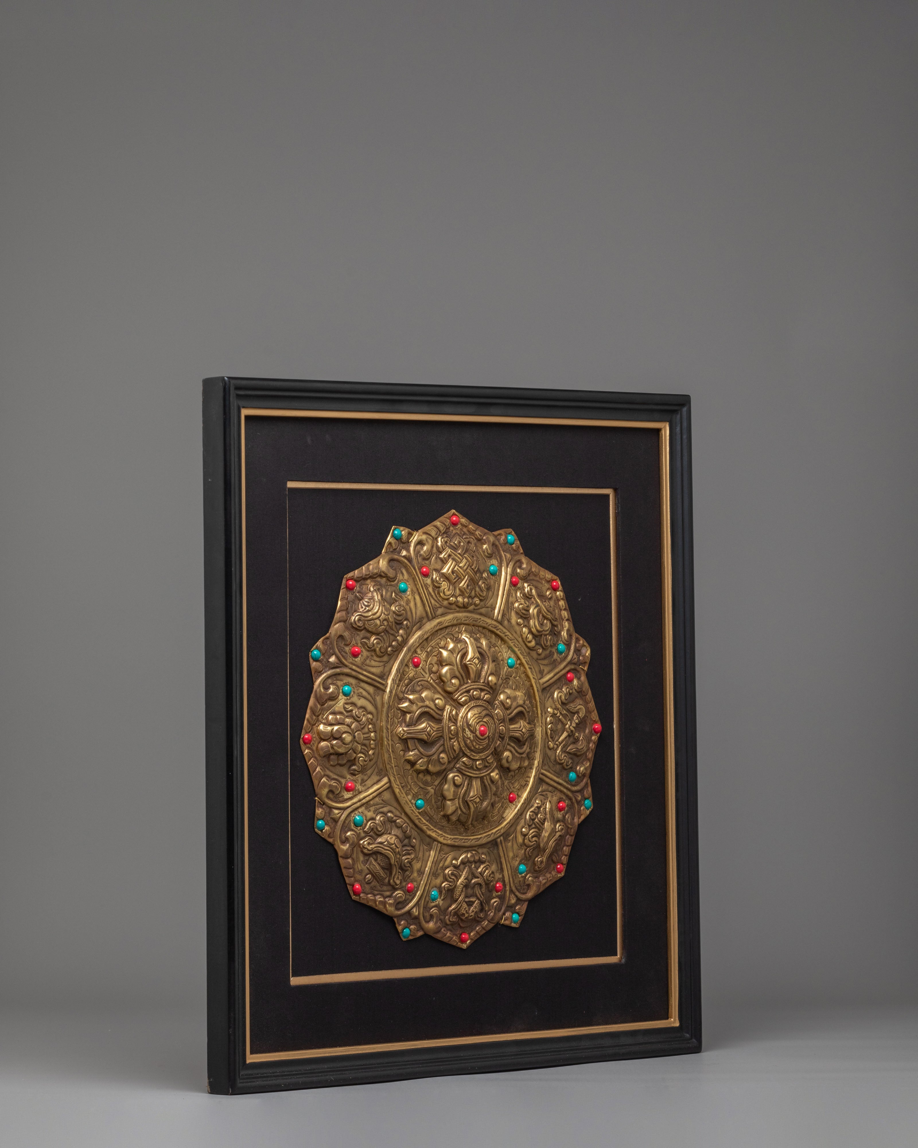 Tibetan Double Vajra Wall Hanging | Handcrafted Decorative Art