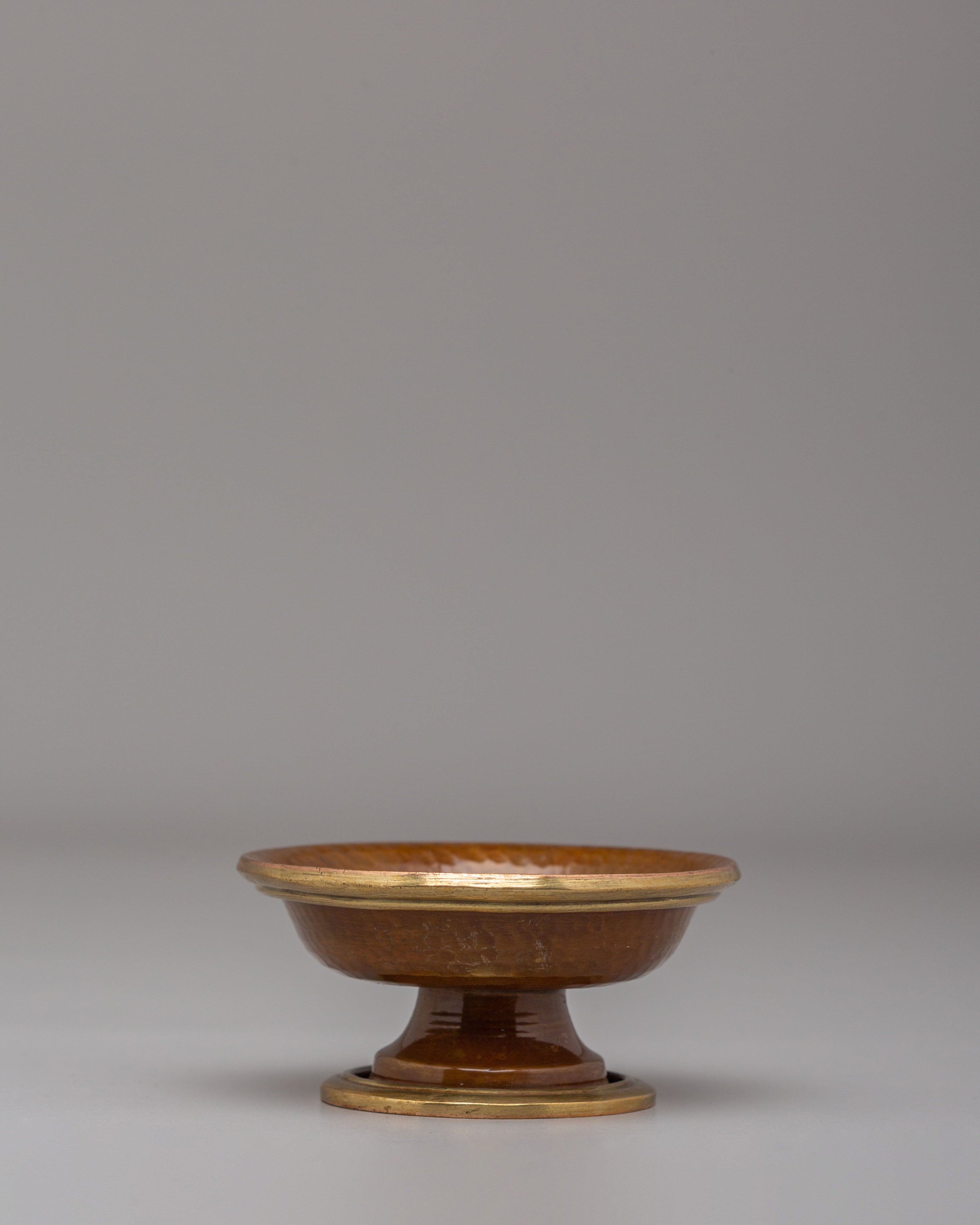 Buddhist Serkyem Offering Bowl | Sacred Ritual Bowl for Spiritual Practices