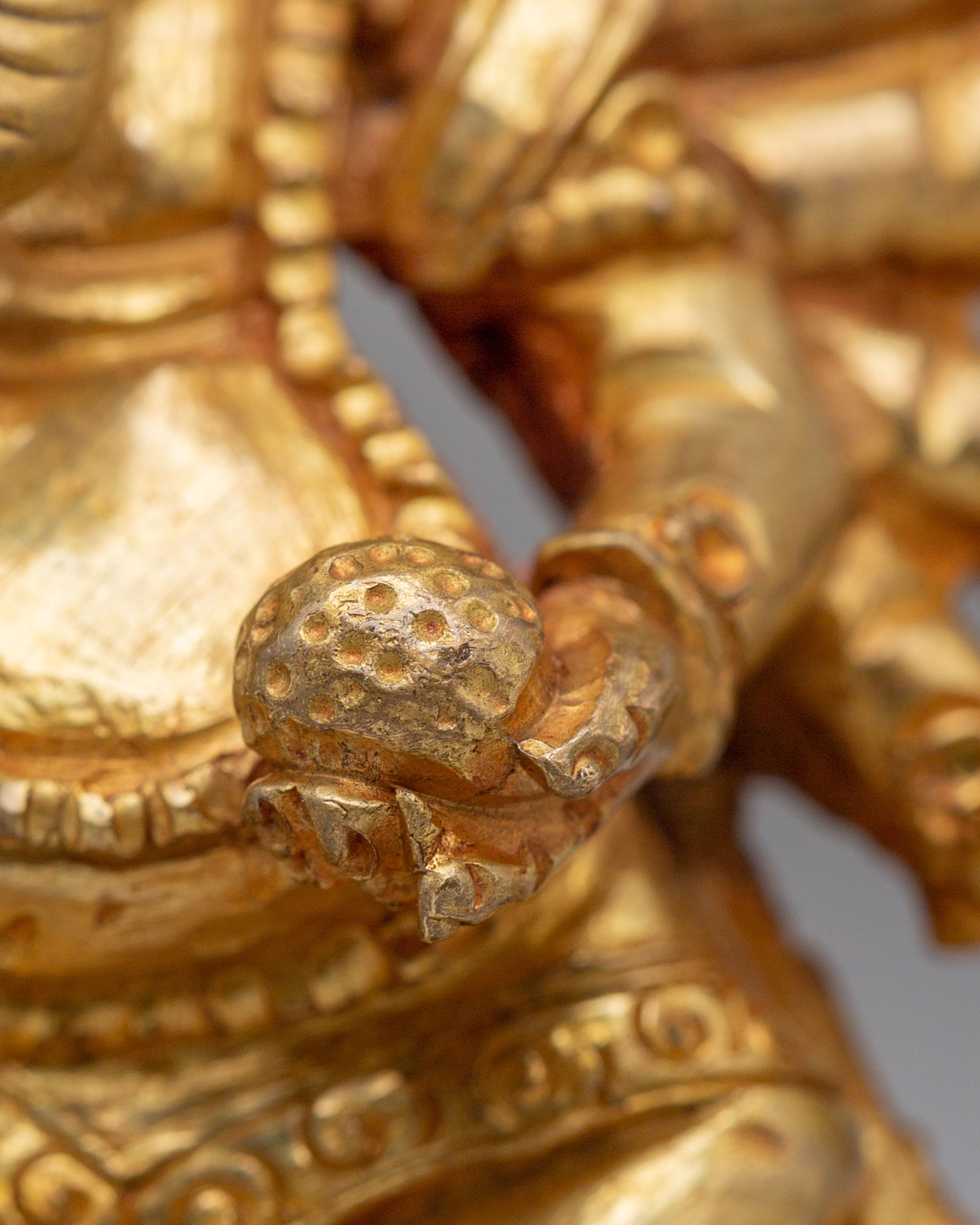 Maha Rakta Ganesha God Statue | Traditional Ganesh Statue