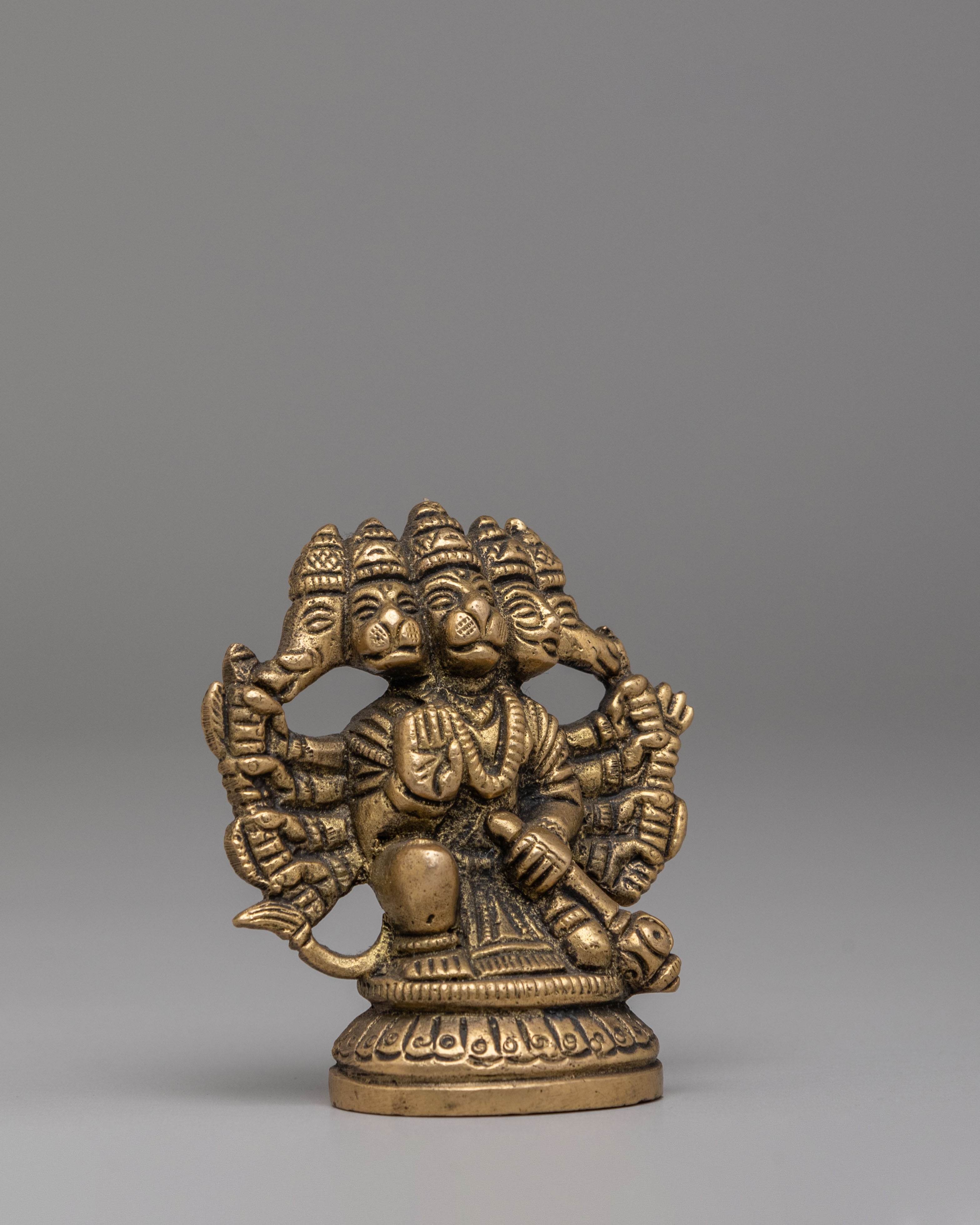 Handcrafted Hanuman Statue | Brass Figure of Lord Hanuman