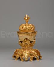 Traditional Kapala Offering Vessel