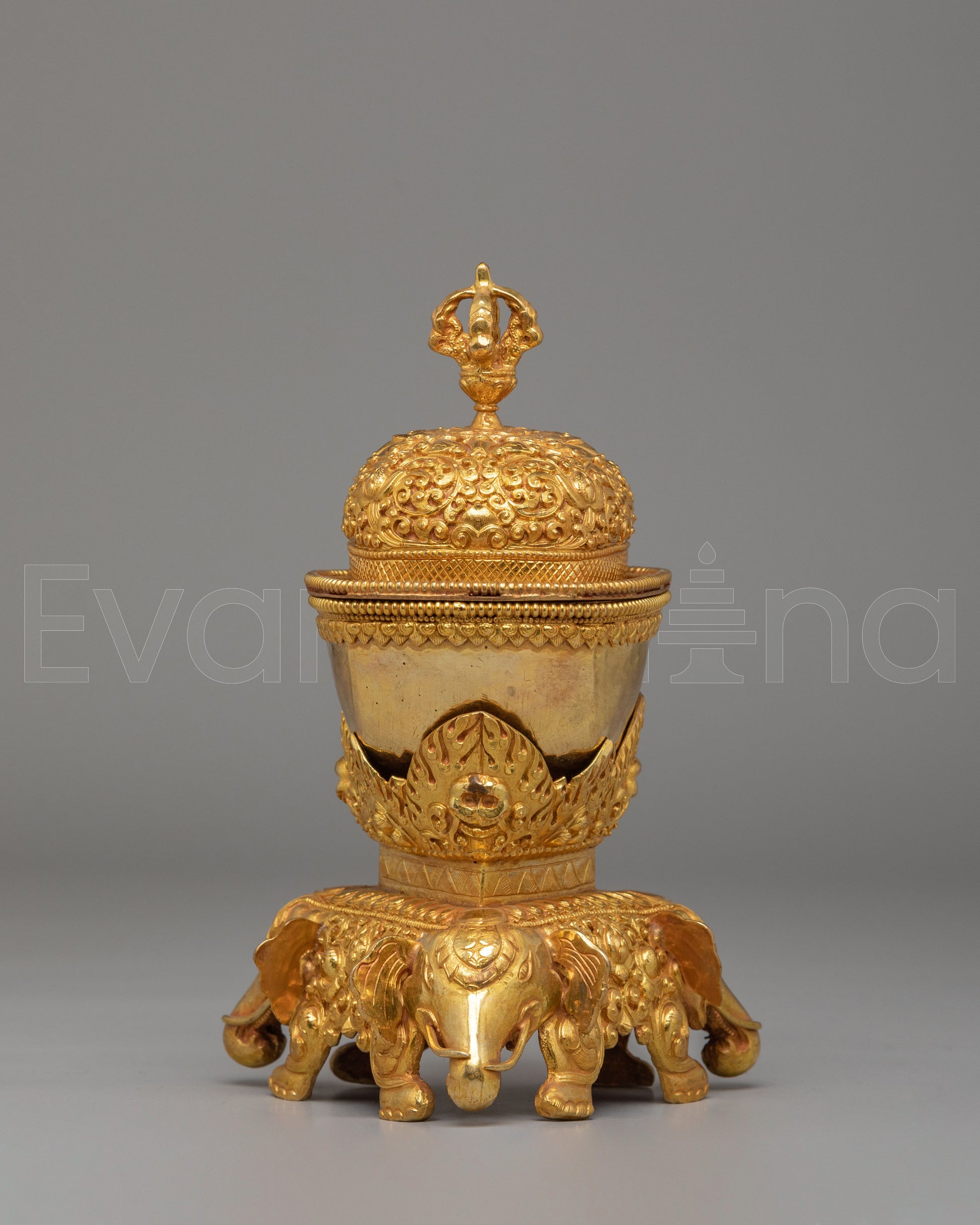 Traditional Kapala Offering Vessel