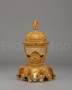 Traditional Kapala Offering Vessel