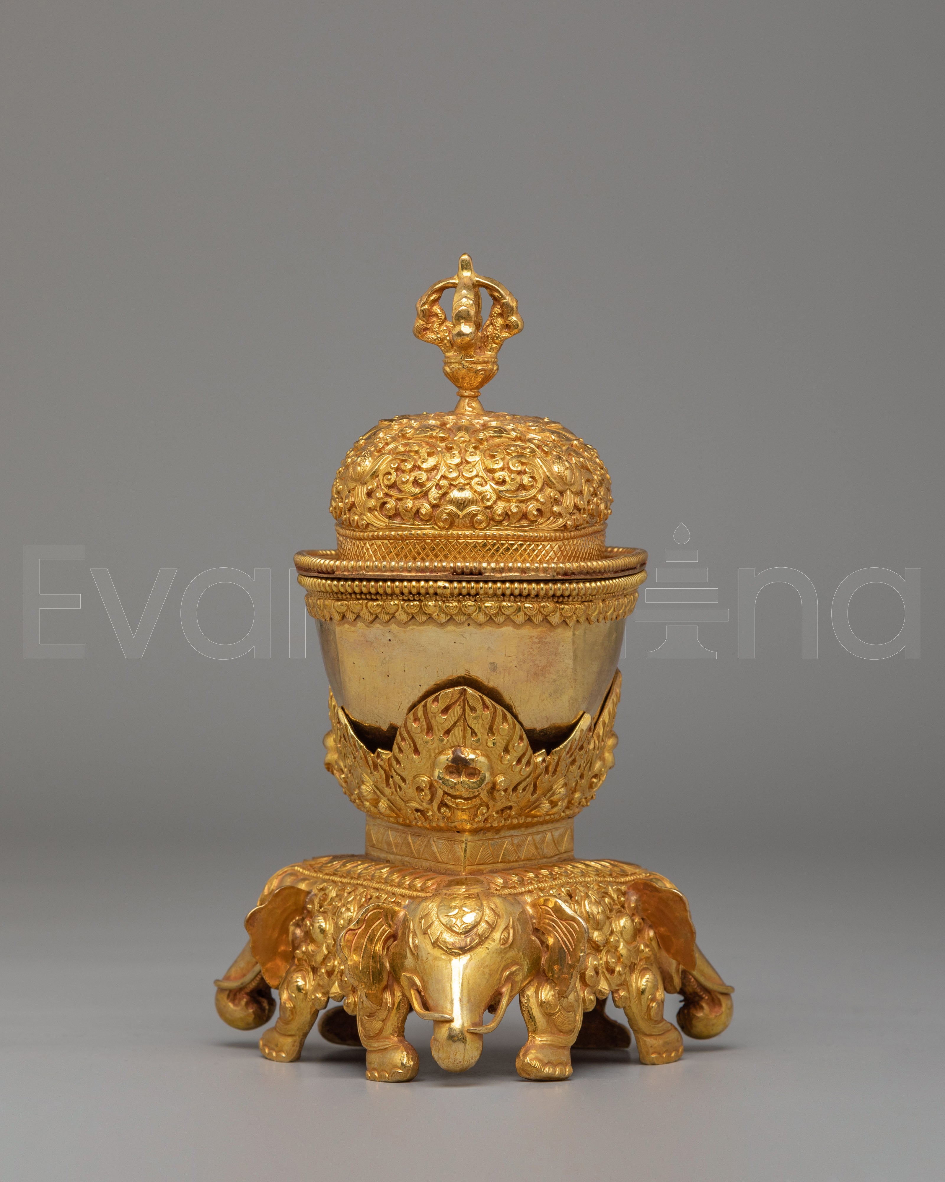 Traditional Kapala Offering Vessel