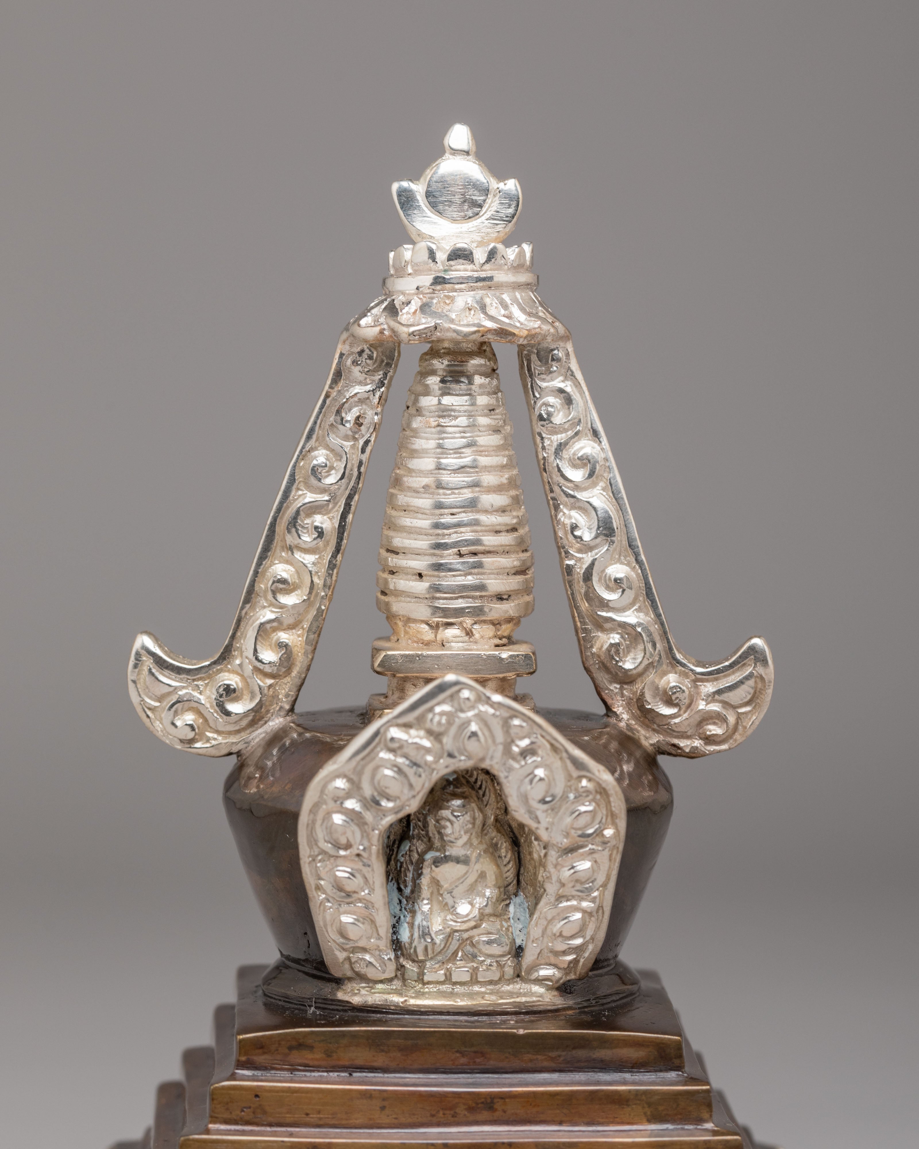Himalayan Sacred Enlightenment Stupa | Stupa for Meditation and Blessings