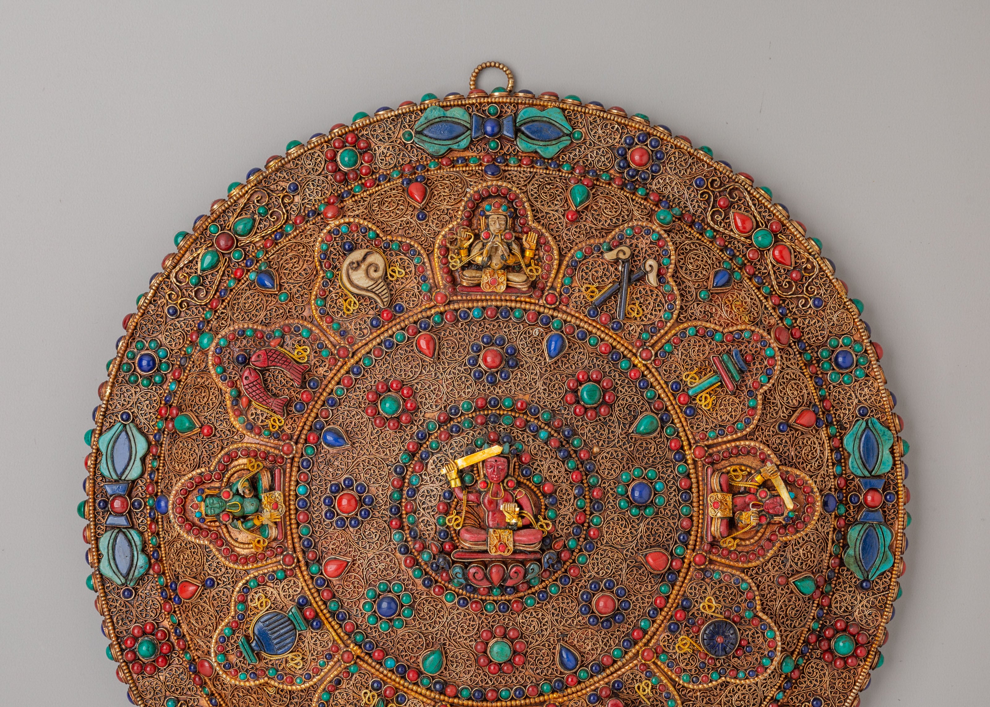 Manjushri Mandala Wall Hanging | Sacred Tibetan Artwork