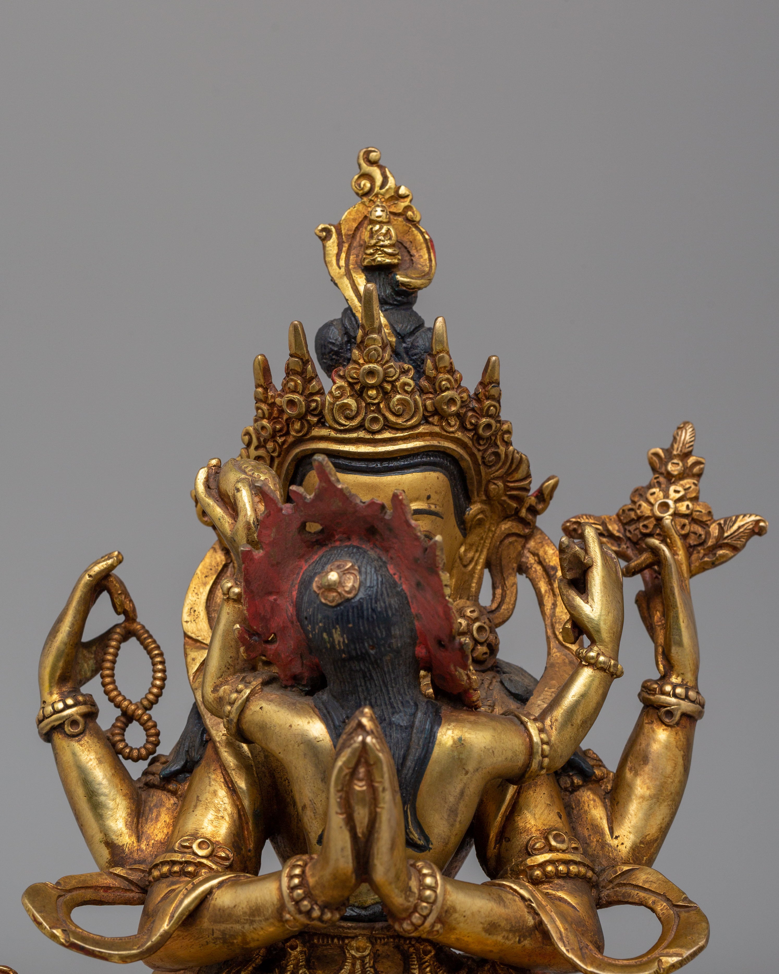 Sacred Chenrezig With Consort Statue | Symbol of Compassion