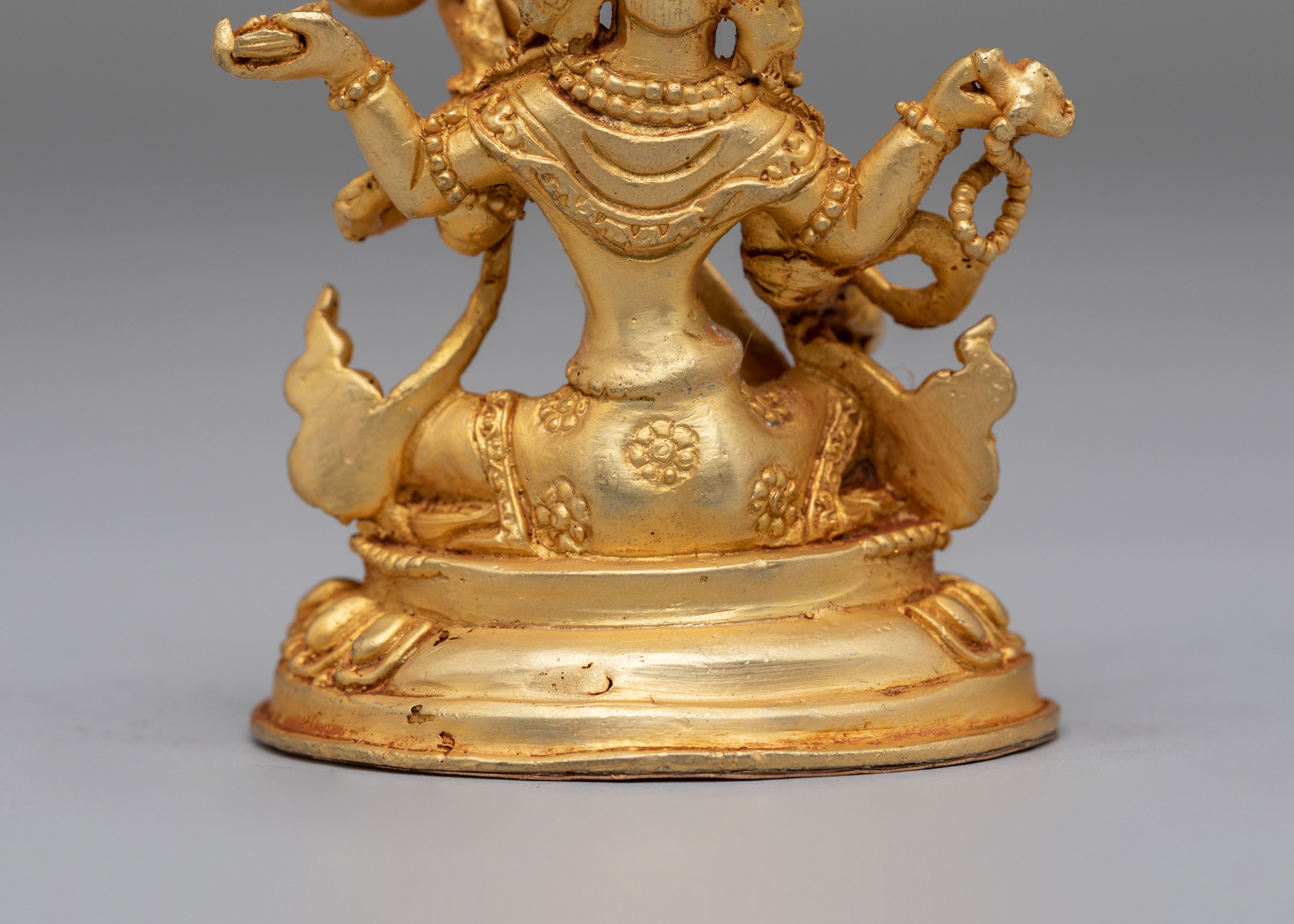 Handcrafted Saraswati Altar Statue | Goddess of Wisdom Decor