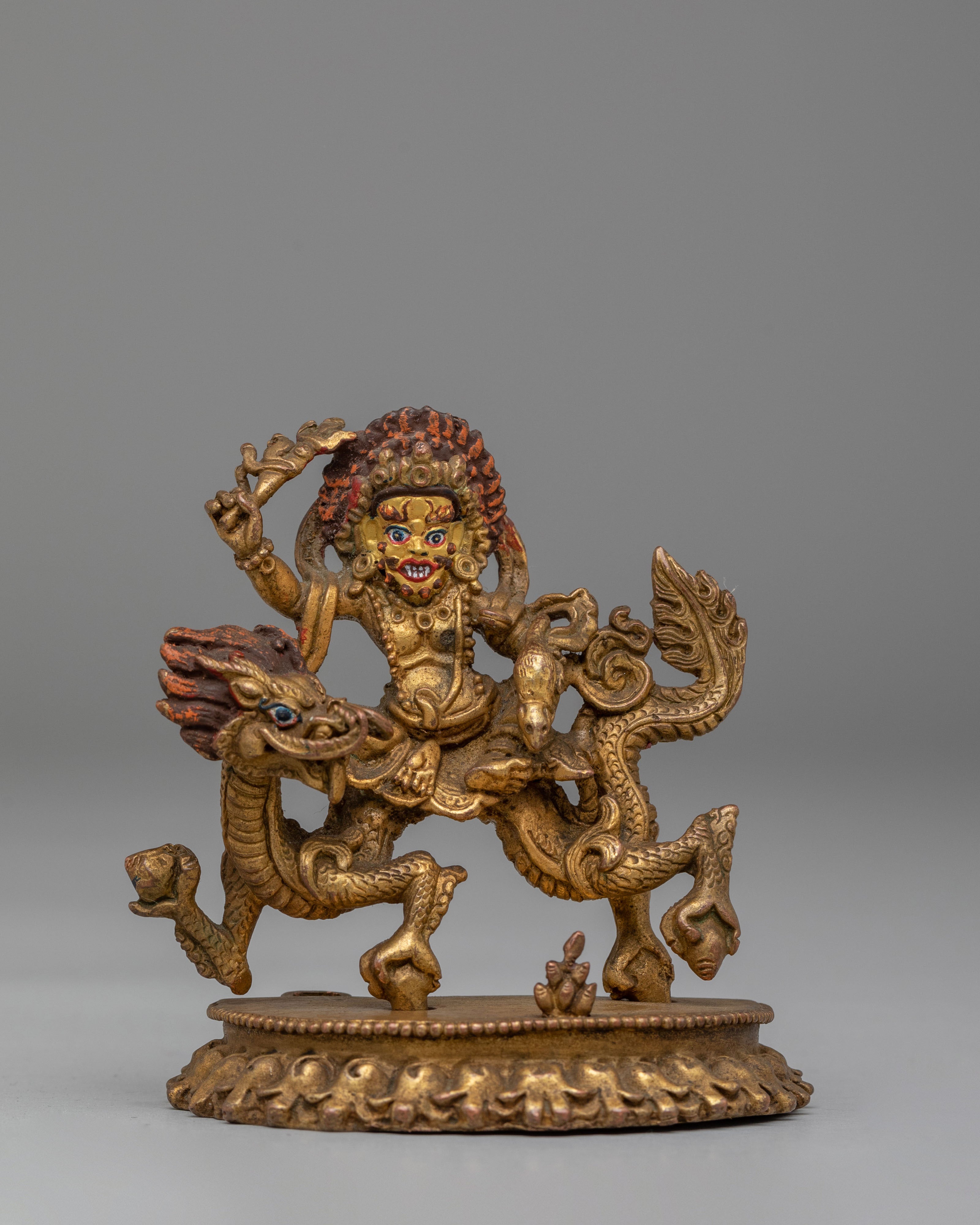 Himalayan White Dzambhala Statue | Symbol of Abundance
