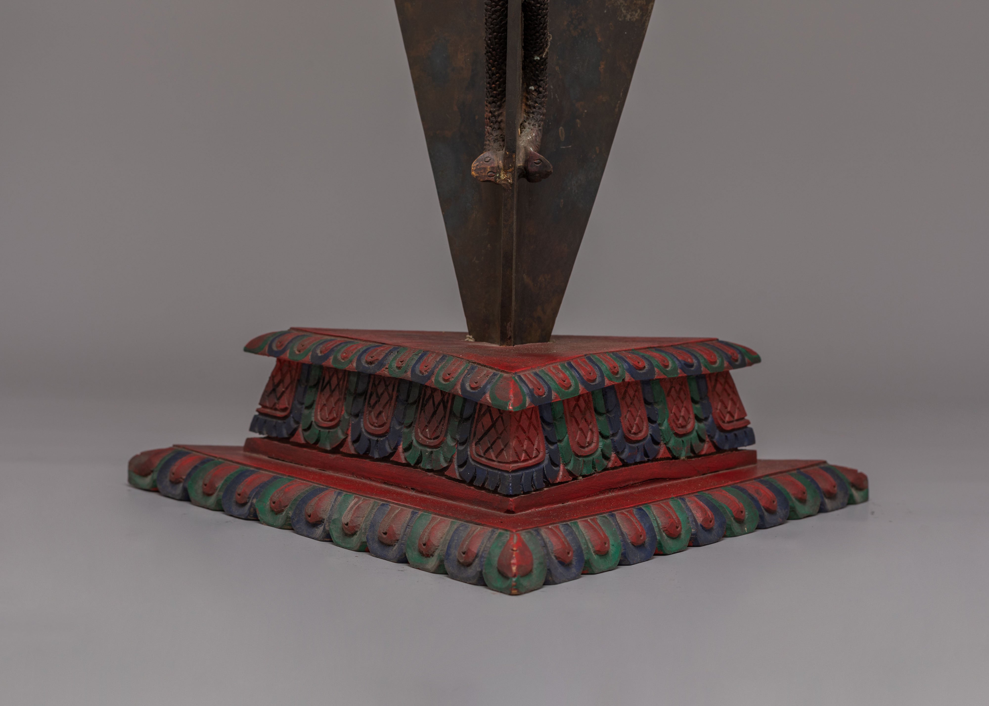Sacred Ritual Phurba Dagger | Tantric Buddhist Deity