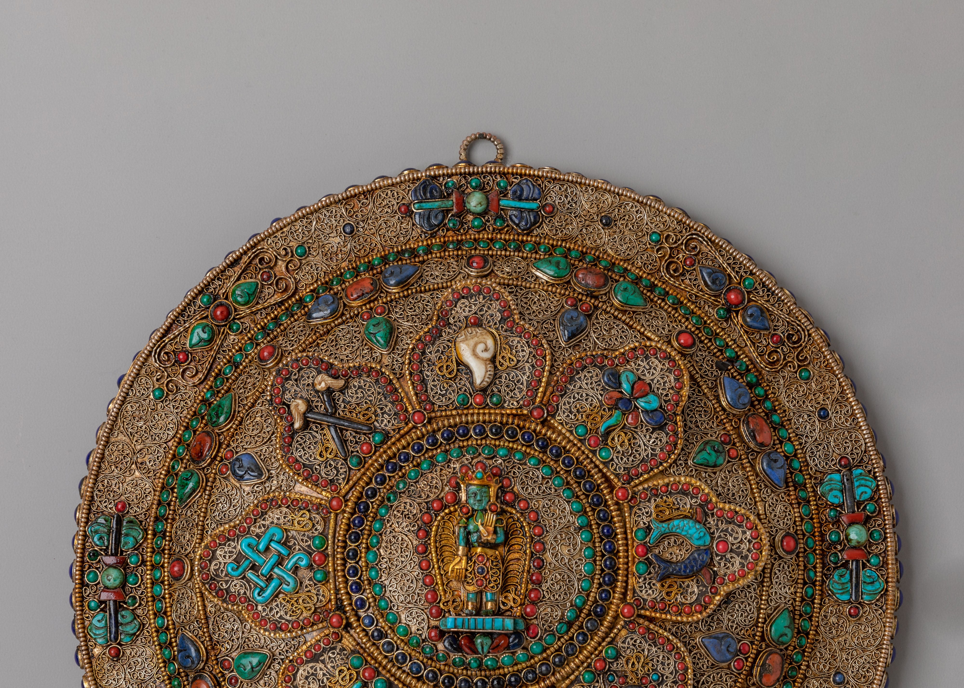 Decorative Wall Hanging for Rituals | Tibetan Buddhist Artwork