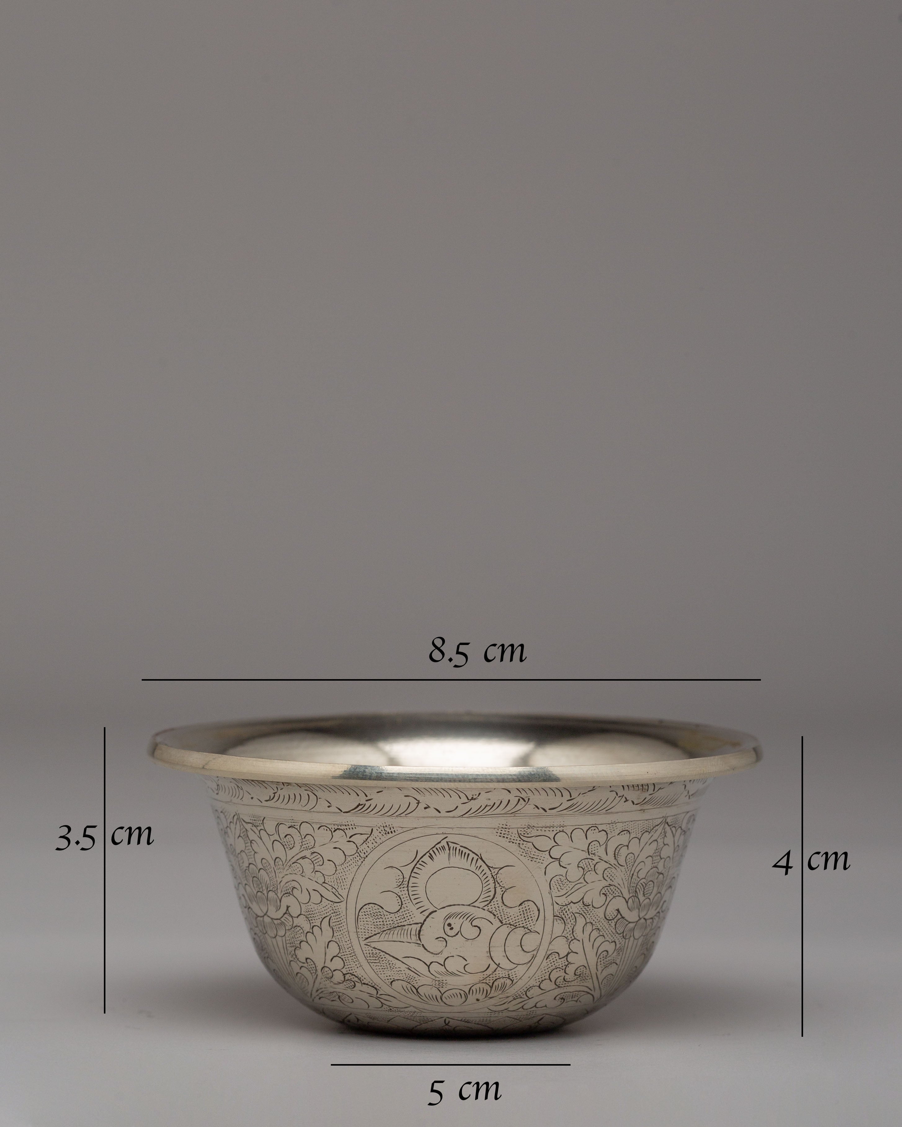 Spiritual Buddhist Offering Bowl Set | Meditation Altar Decor