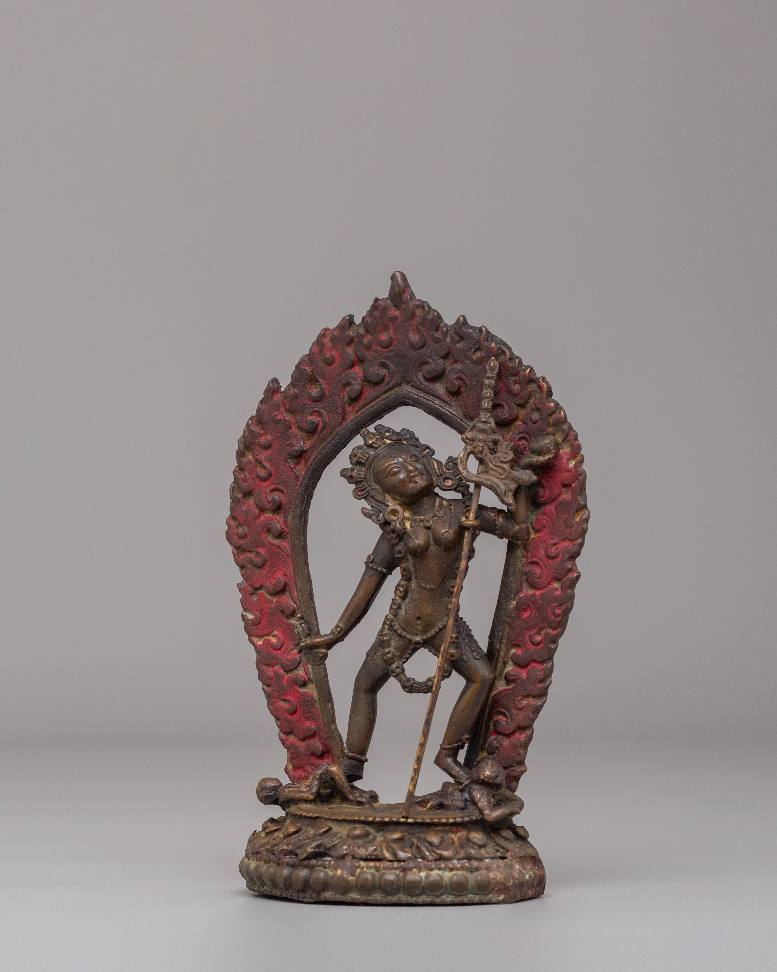 Buddhist Vajrayogini Goddess Statue | Tibetan Wisdom Deity Statue